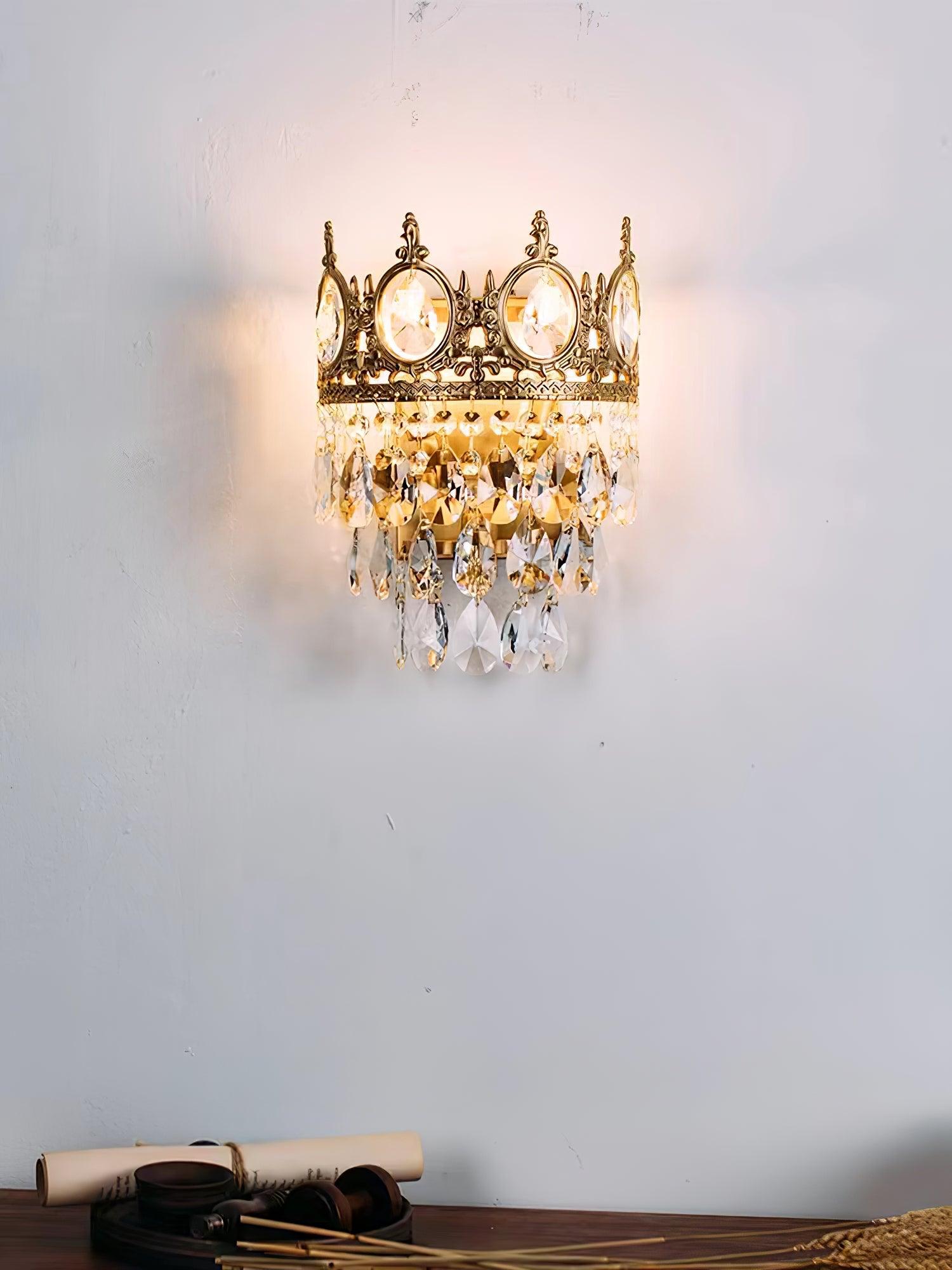 Ulliryra Applique Murale Cristal Vintage