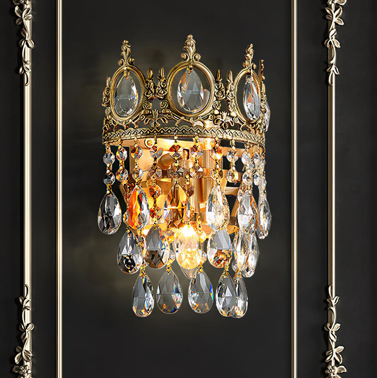 Ulliryra Applique Murale Cristal Vintage
