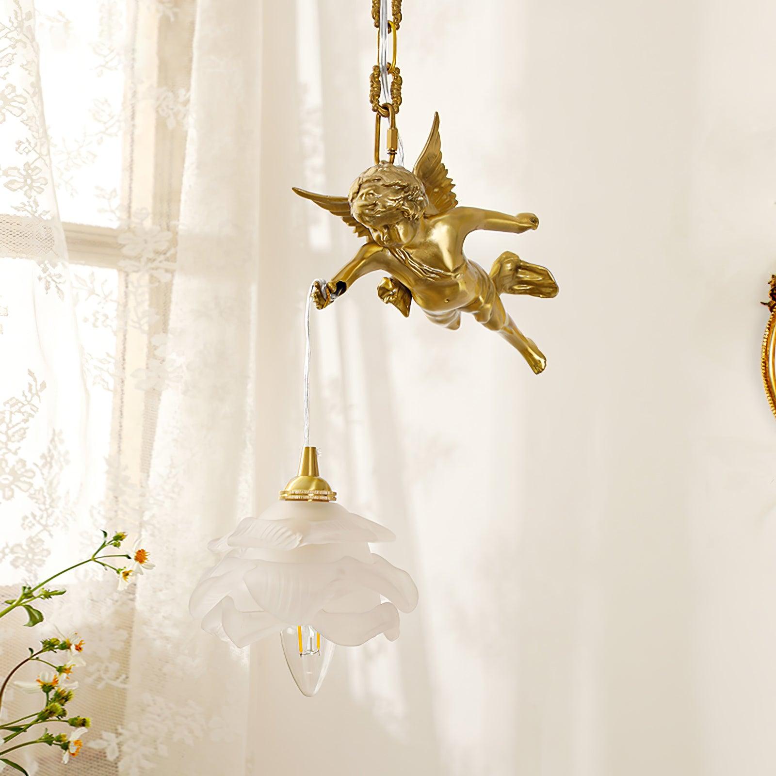 Solene Suspension Luxe en Laiton