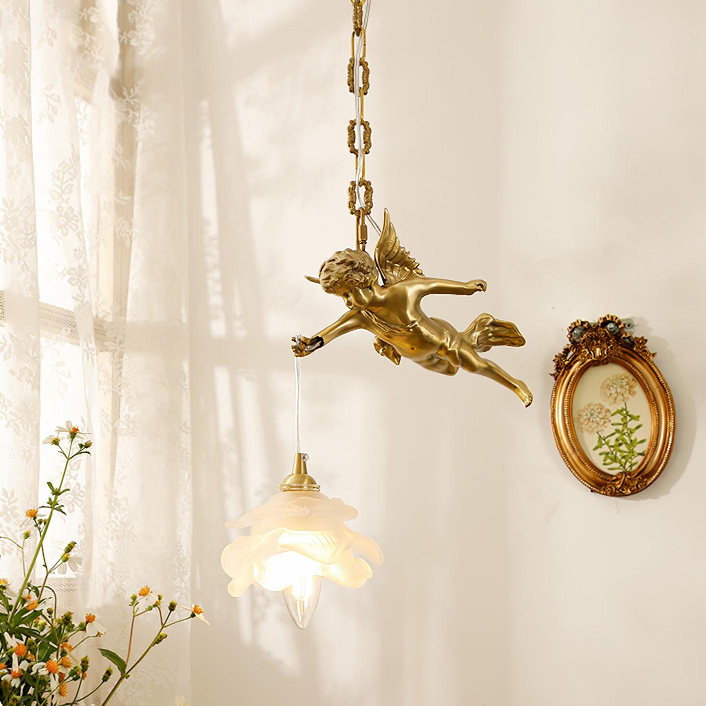 Solene Suspension Luxe en Laiton