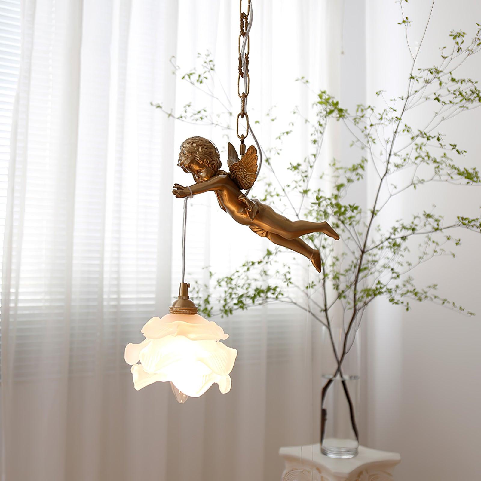 Solene Suspension Luxe en Laiton