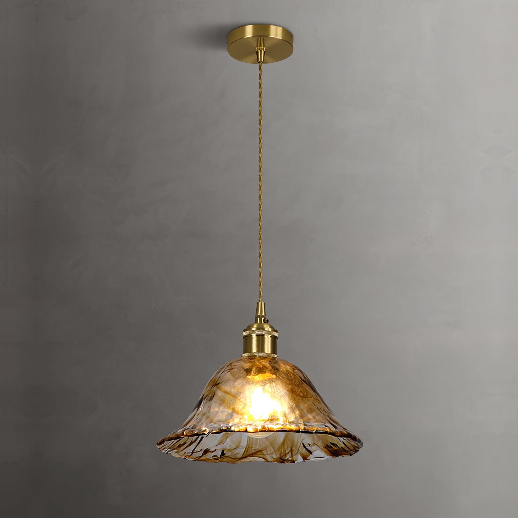Lioracr Suspension en Verre Vintage