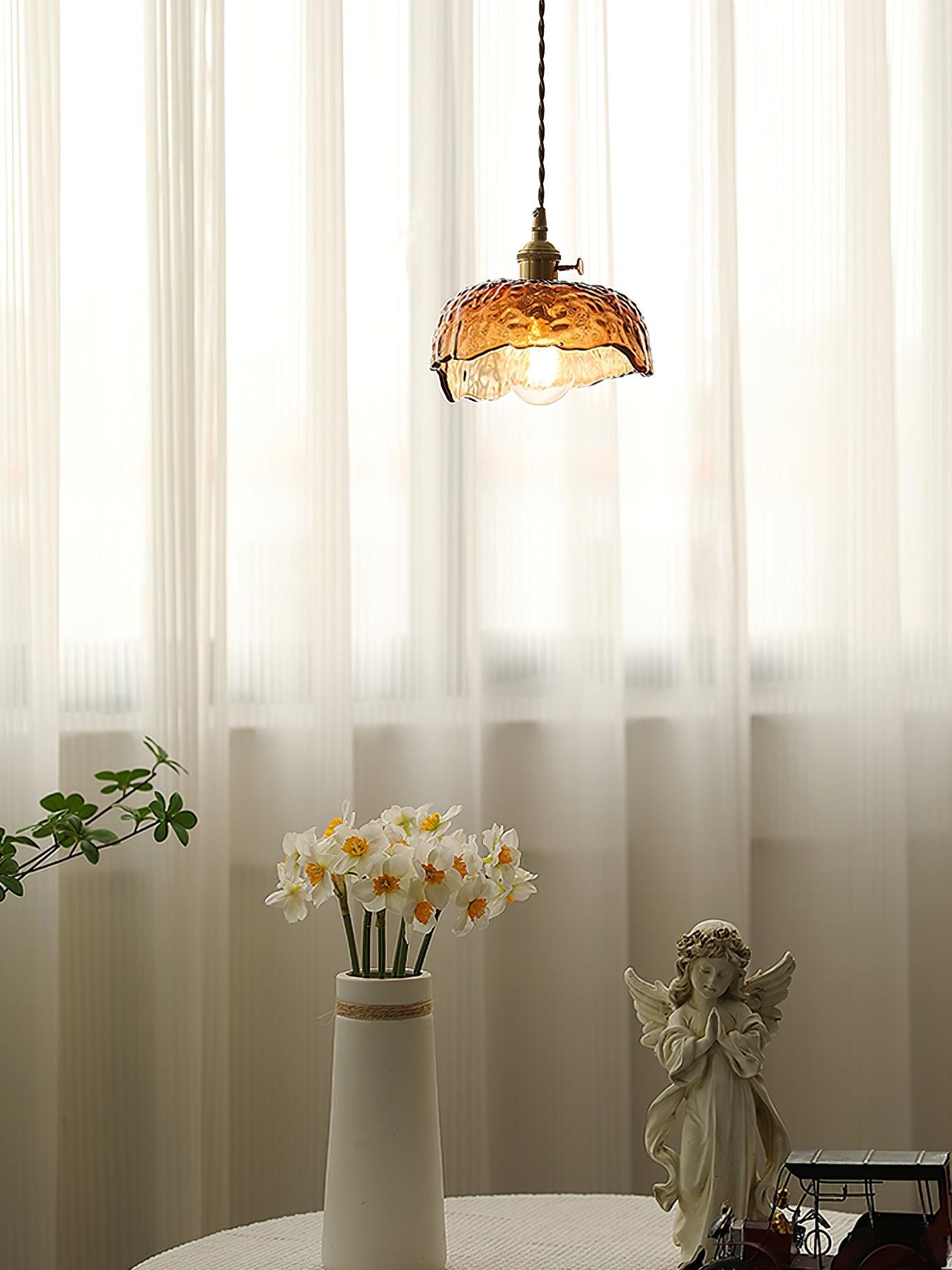 Lioracr Suspension en Verre Vintage