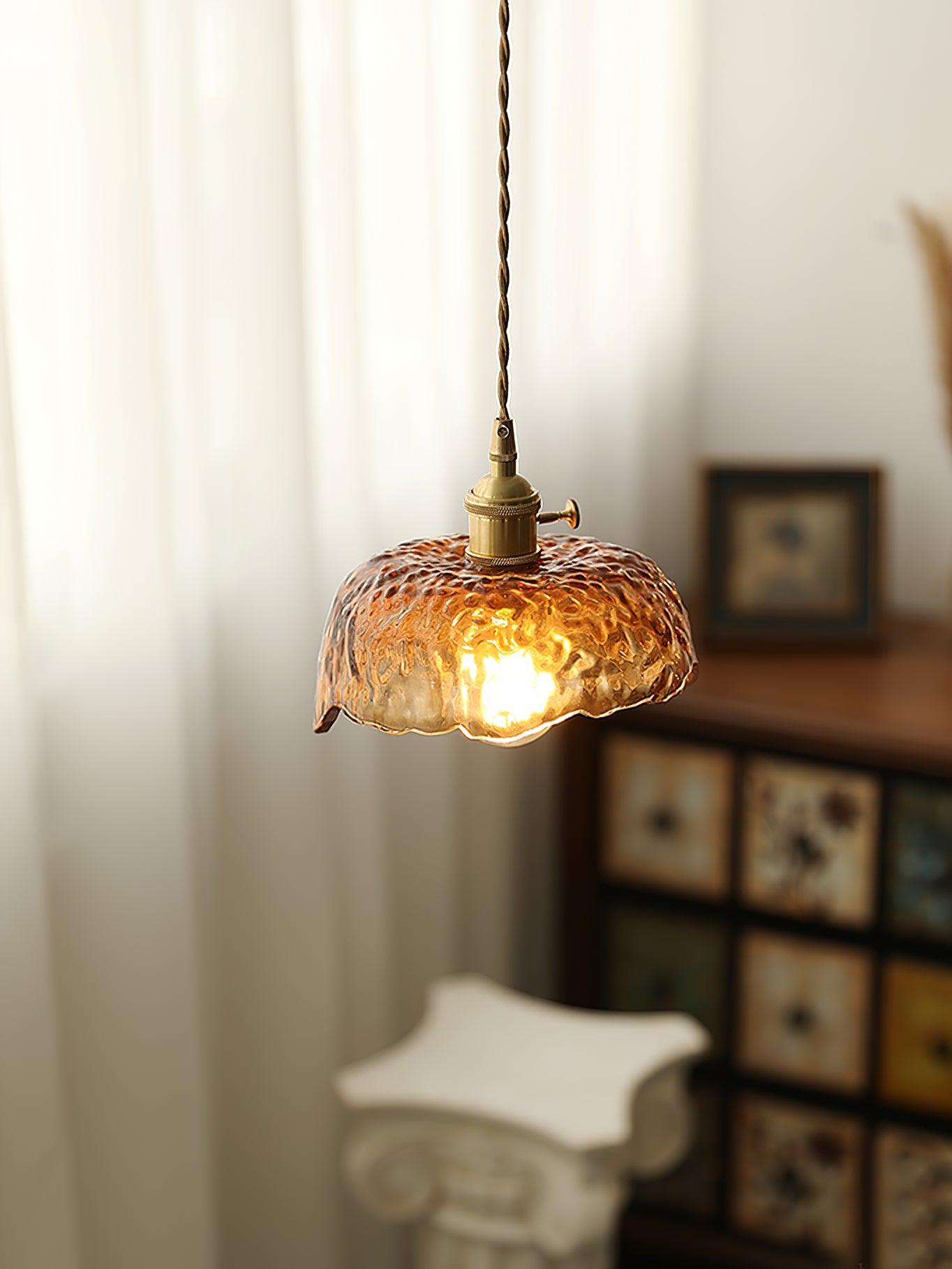 Lioracr Suspension en Verre Vintage