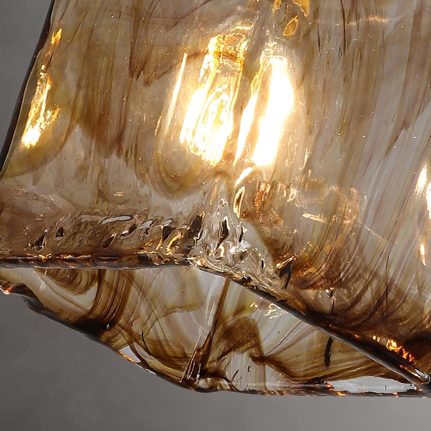 Lioracr Suspension en Verre Vintage