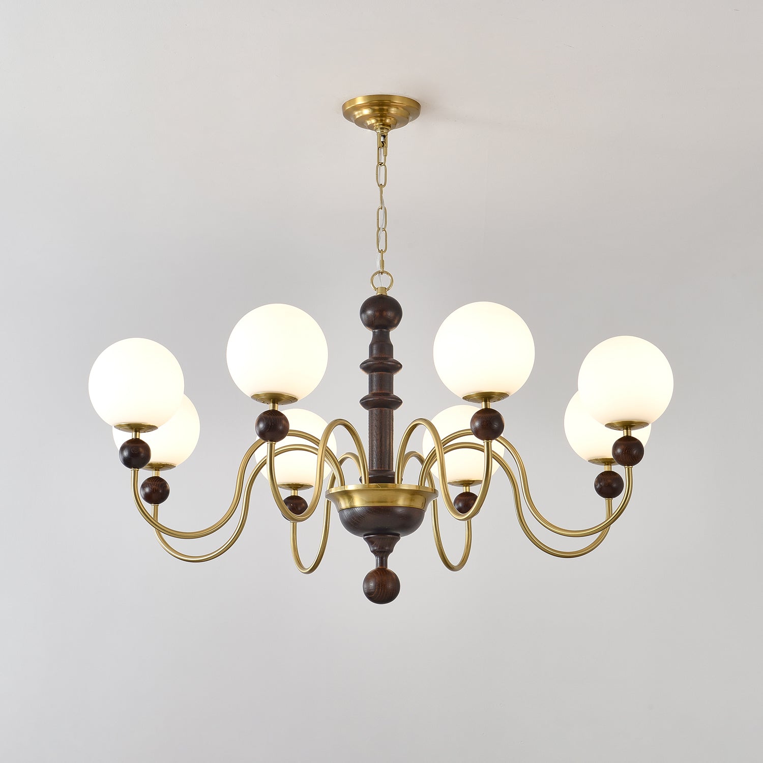 Aurora Lustre Vintage Curved Sphere