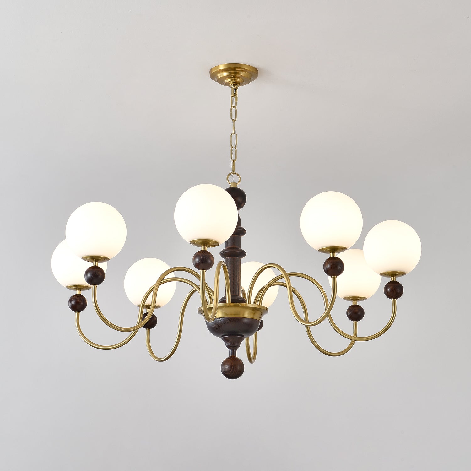 Aurora Lustre Vintage Curved Sphere