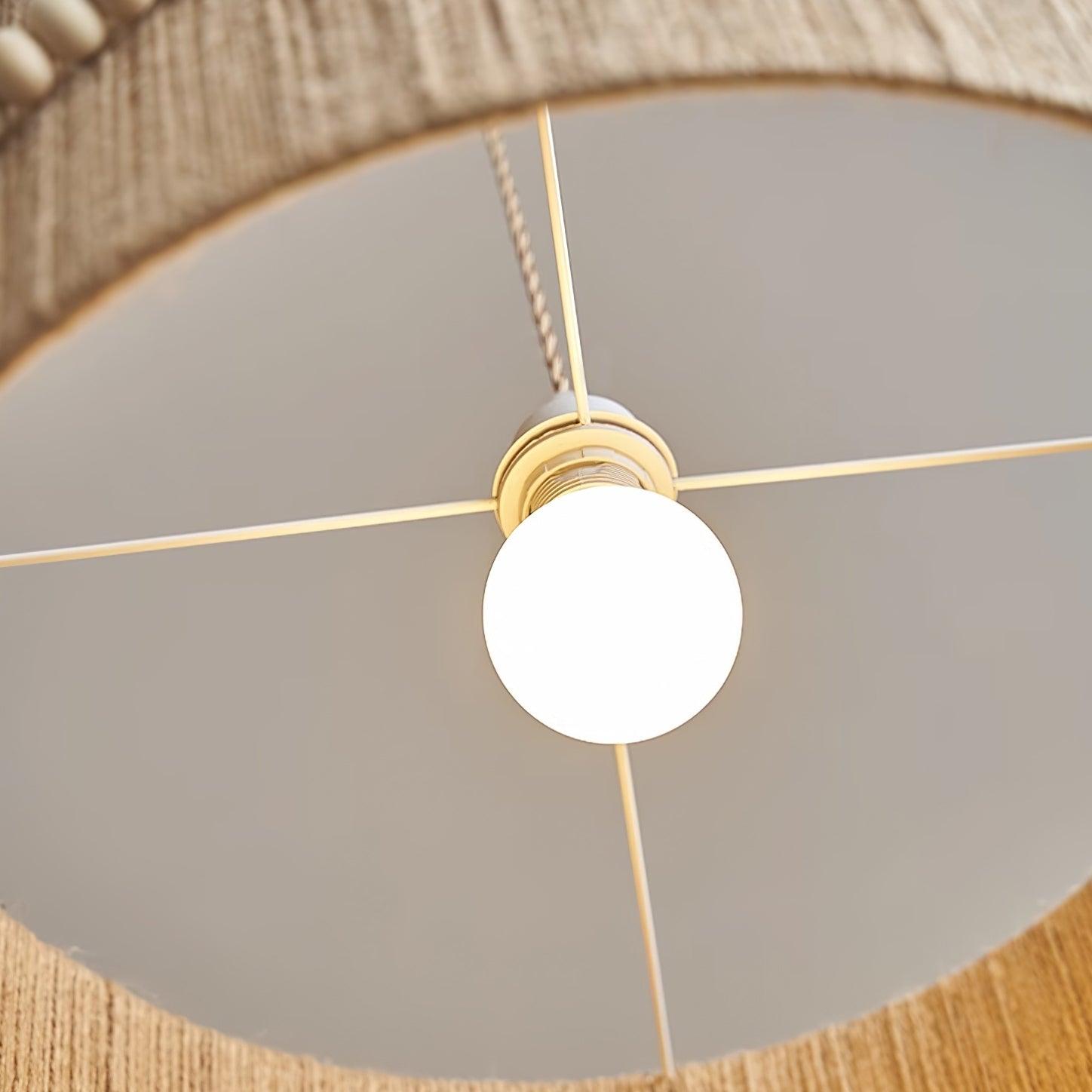 Liviza Suspension en Jute Tissée à la Main en Tissu Biologique Vintage