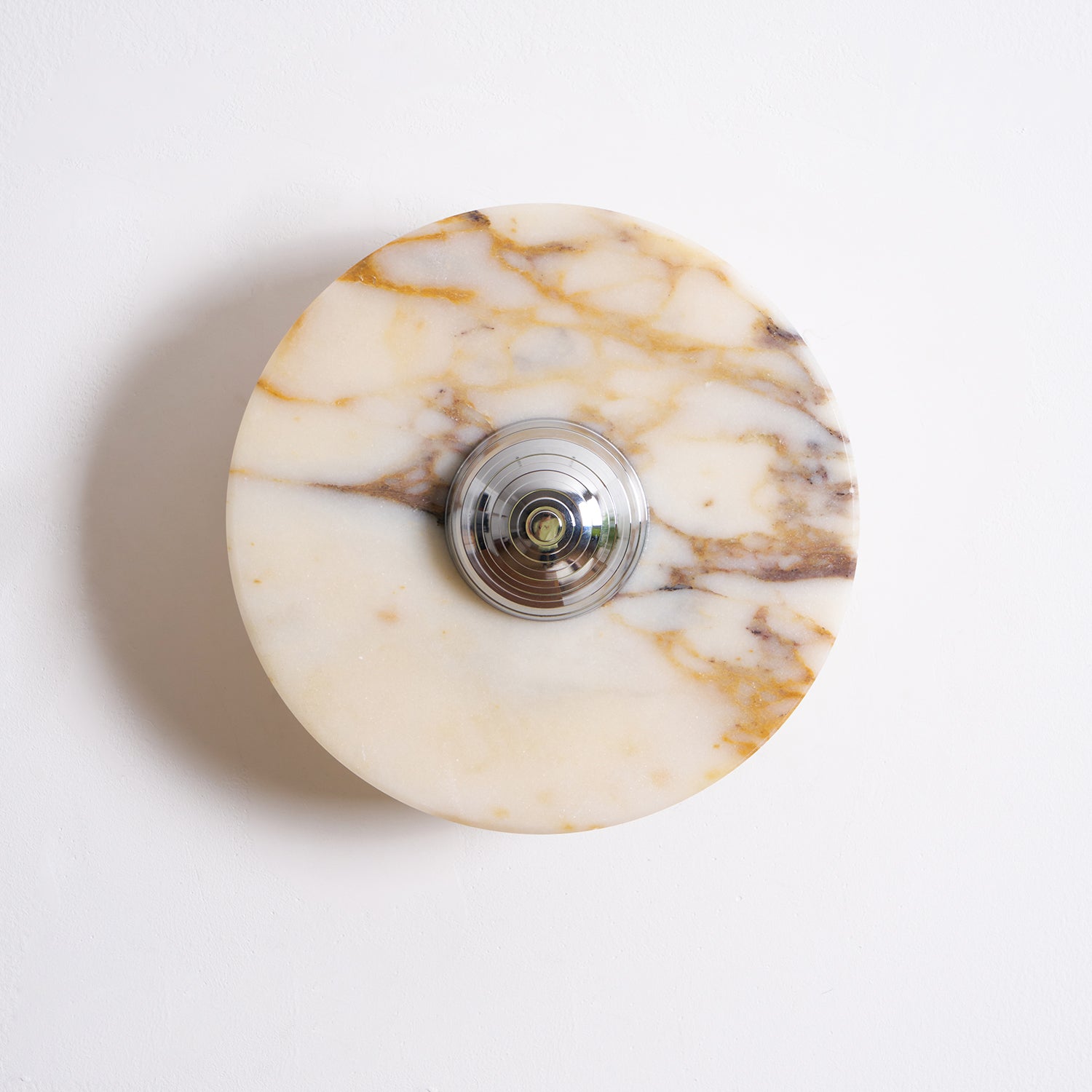 Sfera Applique Murale Moderne LED Disque en Marbre
