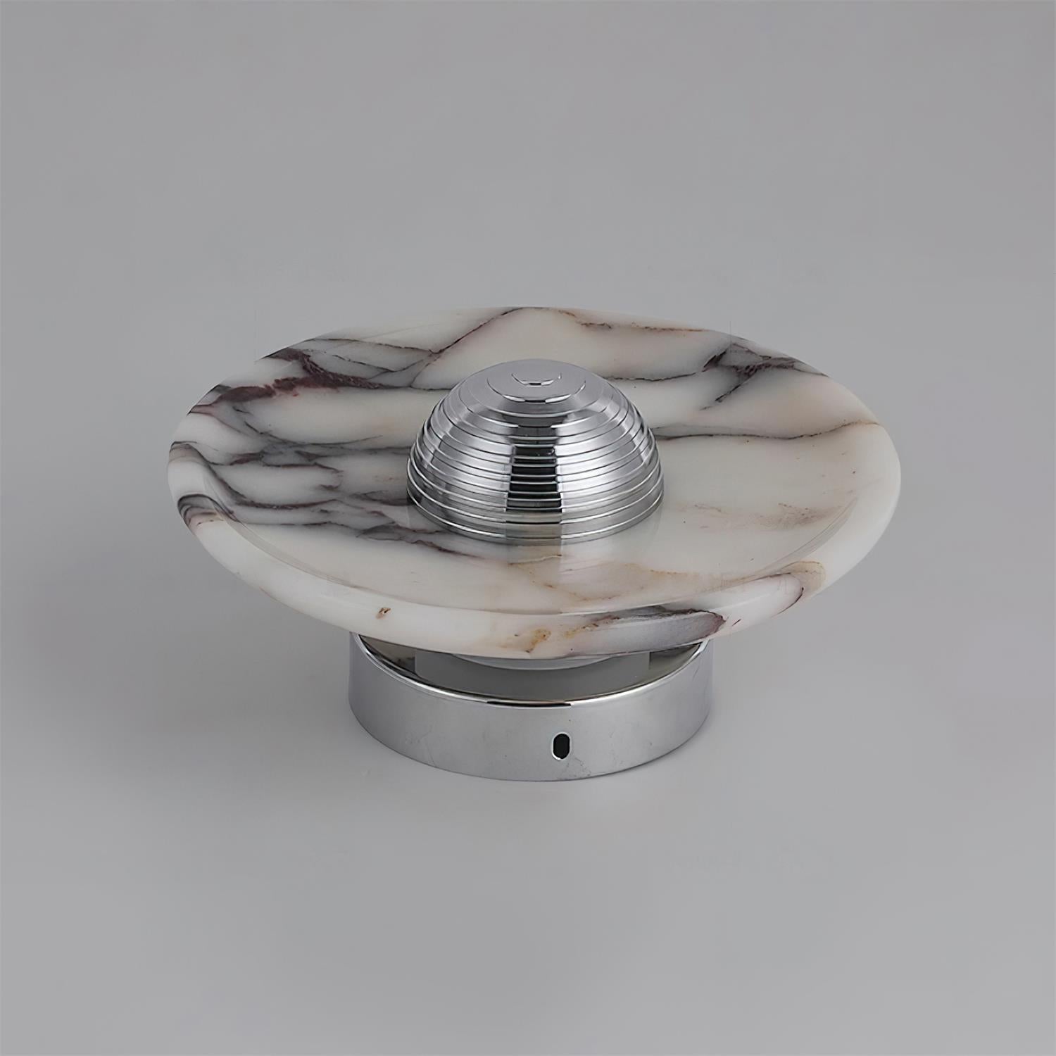 Sfera Applique Murale Moderne LED Disque en Marbre