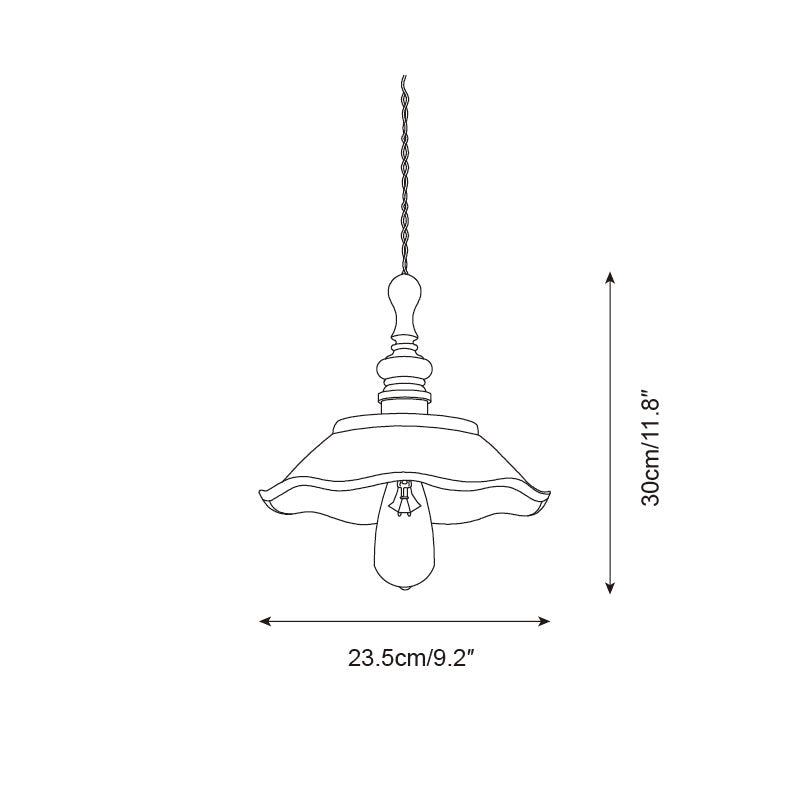Violla Suspension Céramique Vintage