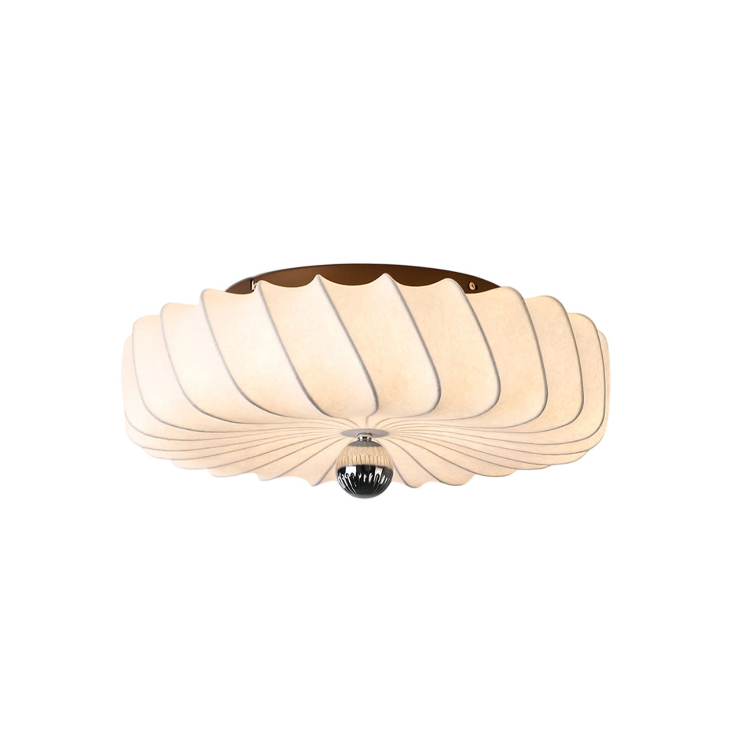 Zelore Tourbillon Tissu Bronze Suspension Lumière