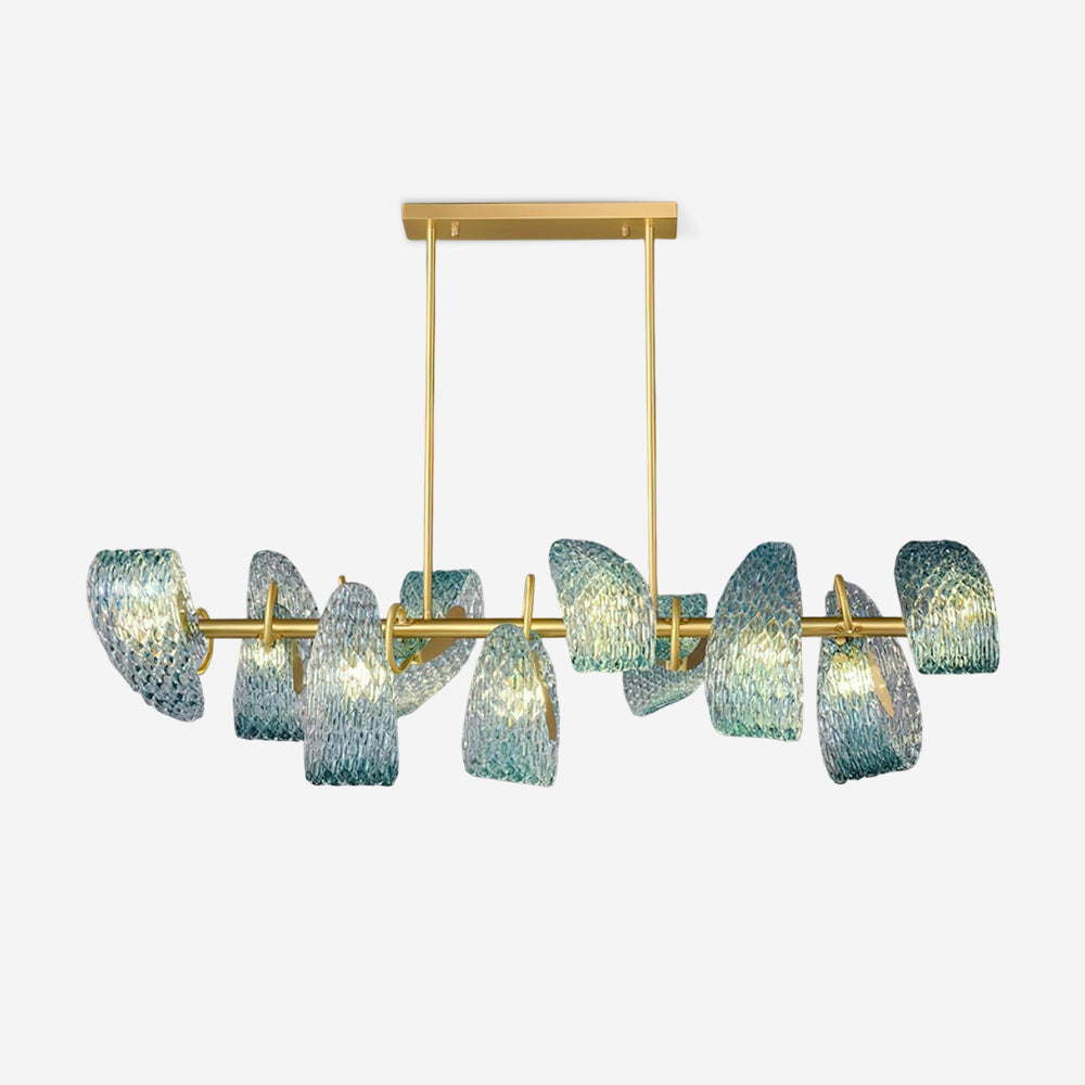 AquaLustre Lustre Contemporain en Verre
