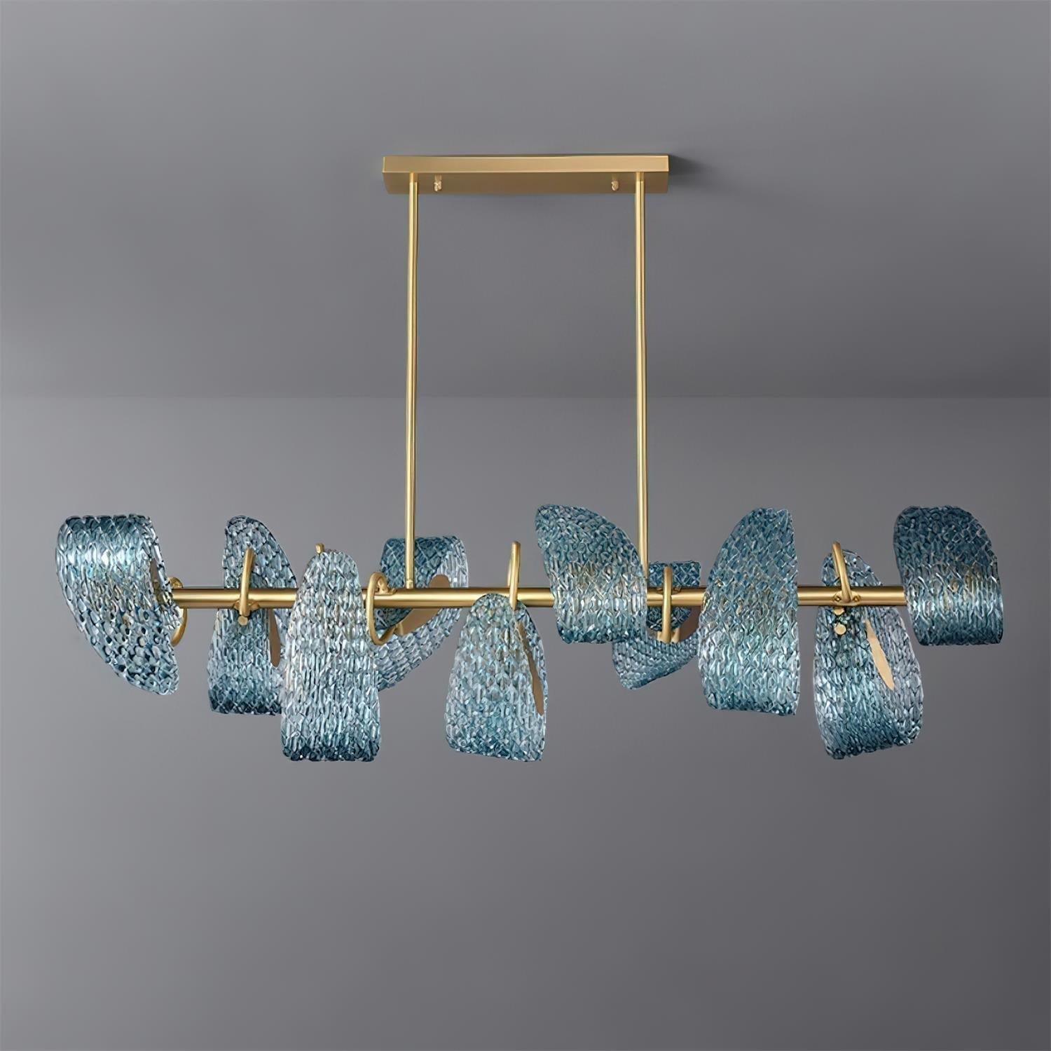 AquaLustre Lustre Contemporain en Verre