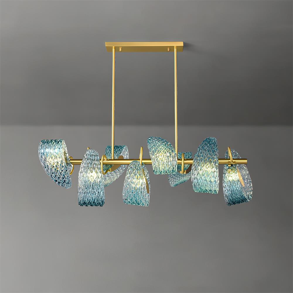 AquaLustre Lustre Contemporain en Verre