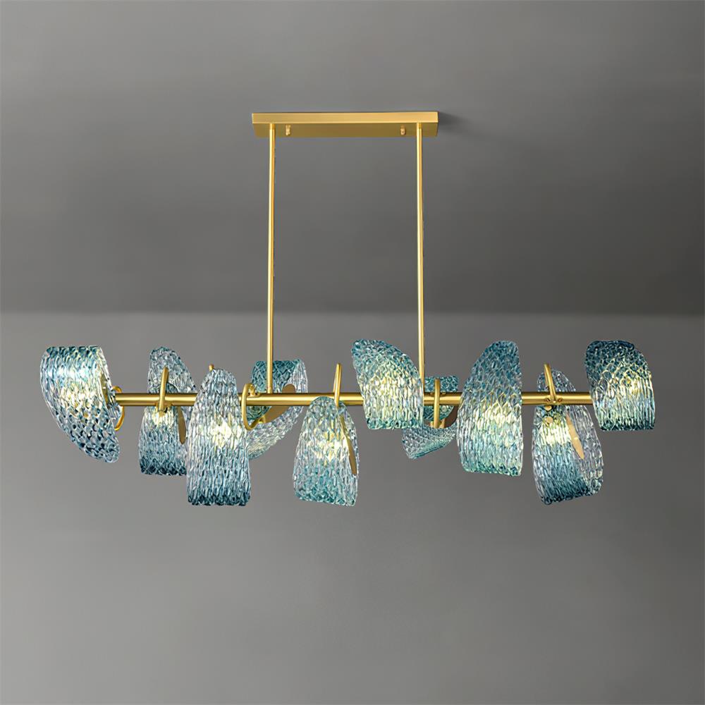 AquaLustre Lustre Contemporain en Verre