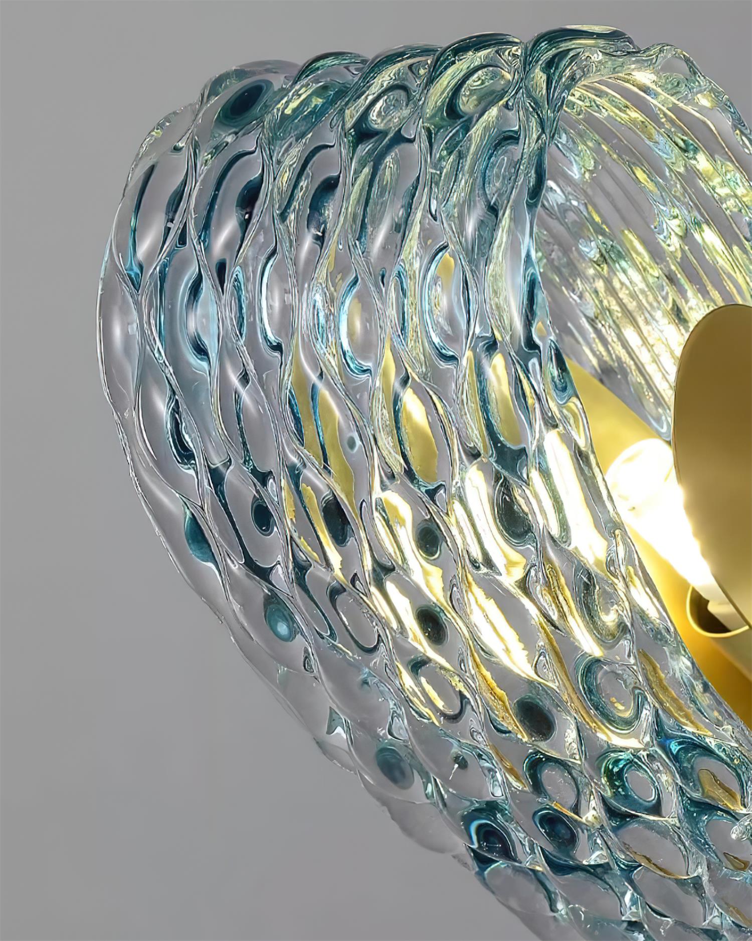 AquaLustre Lustre Contemporain en Verre