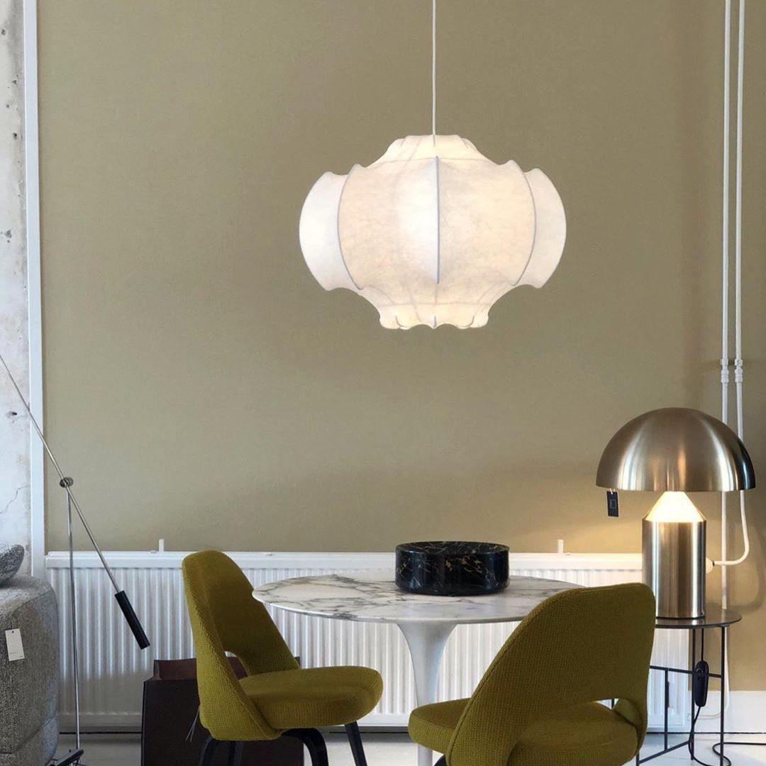 Lotus Lampe Suspendue Minimaliste en Soie