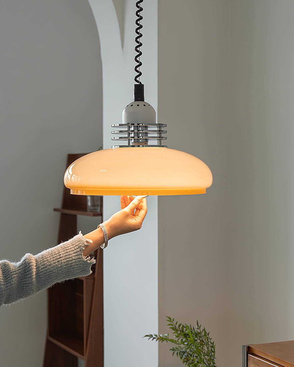 Ulaearae Nordic Art Classique Verre Suspension