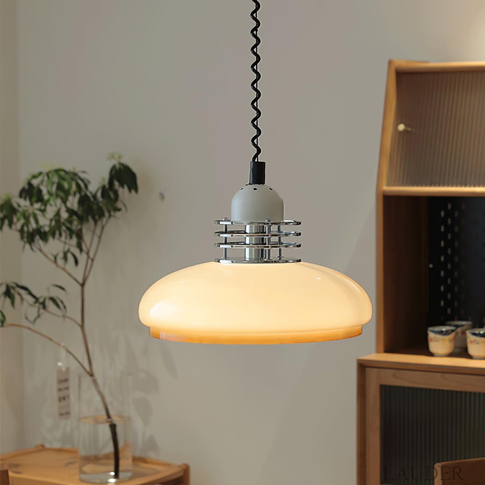 Vistosi Lampe Suspendue Globe en Verre Subtile
