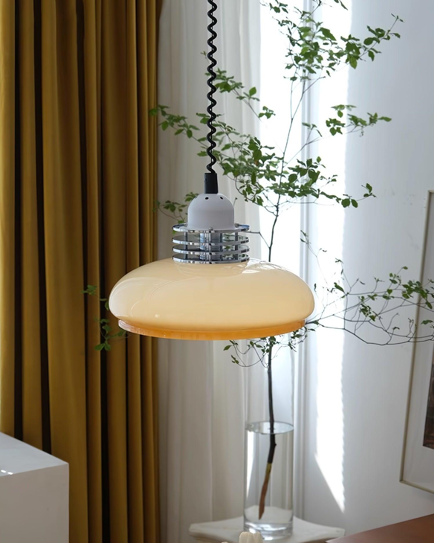 Vistosi Lampe Suspendue Globe en Verre Subtile