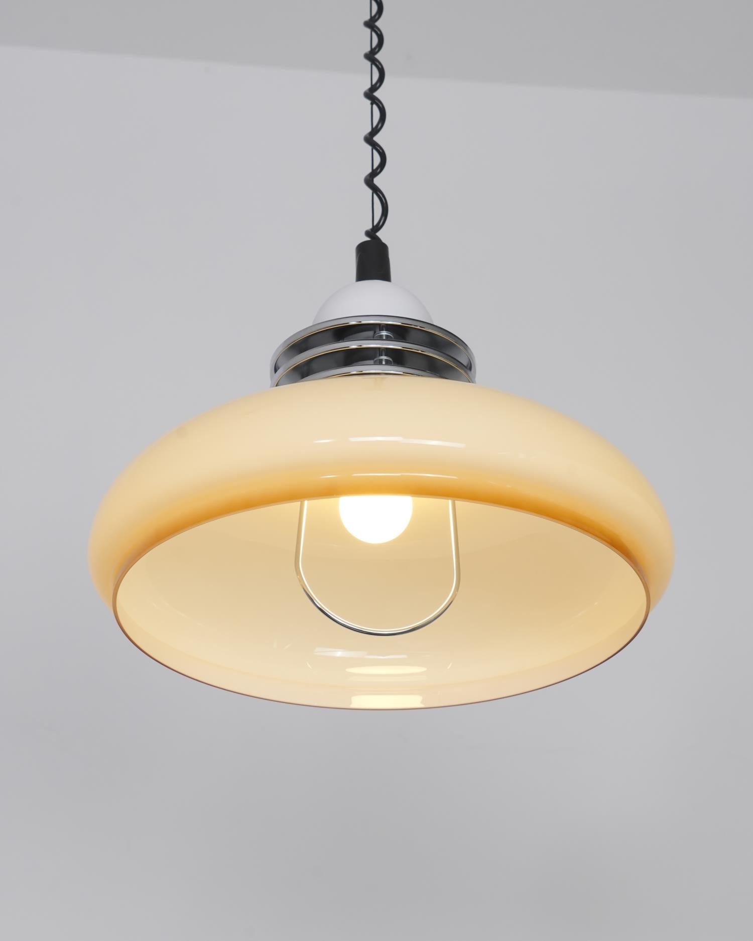 Vistosi Lampe Suspendue Globe en Verre Subtile