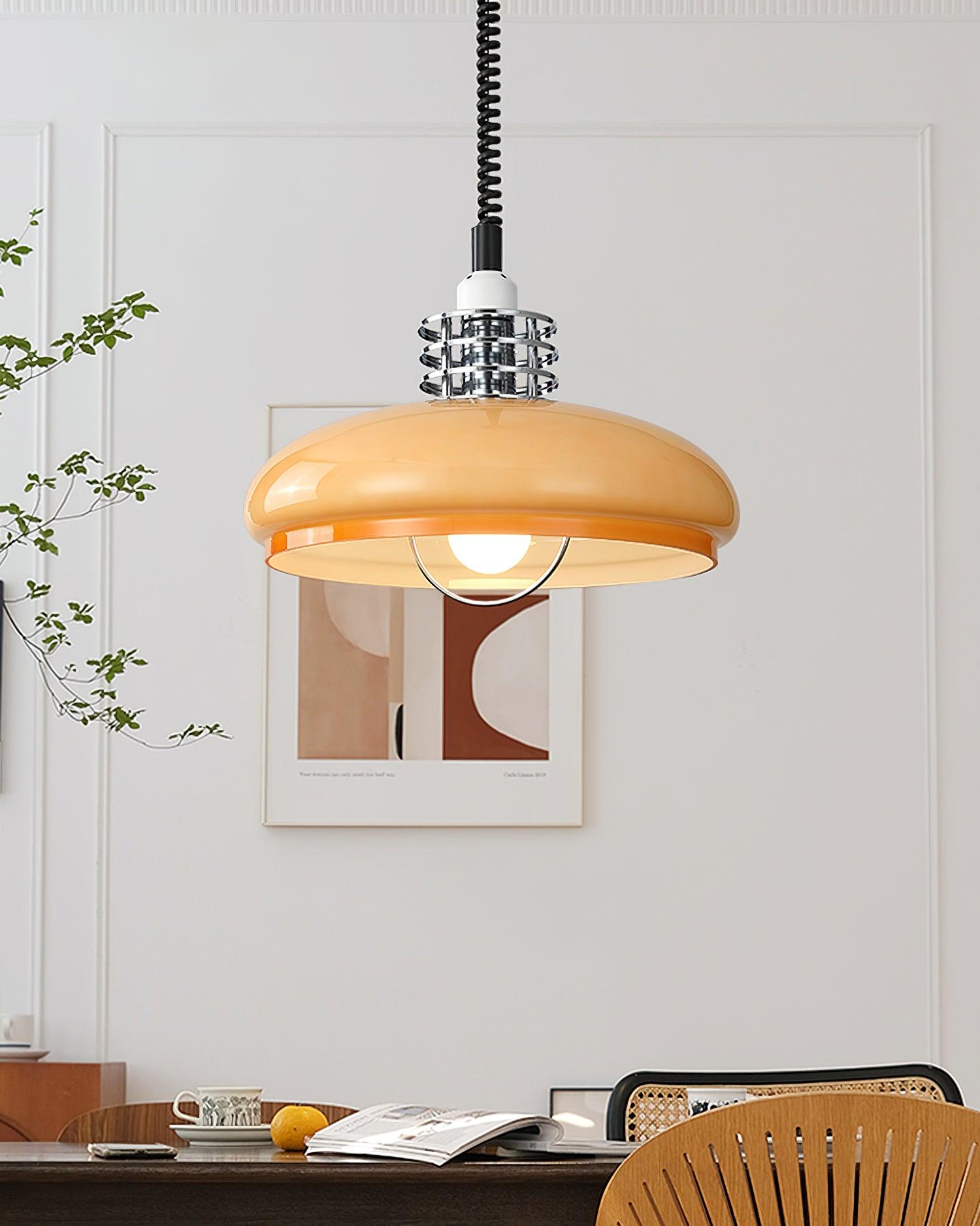 Vistosi Lampe Suspendue Globe en Verre Subtile