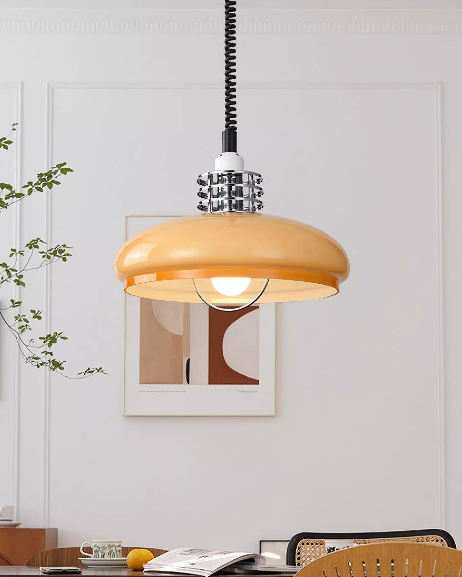 Vistosi Lampe Suspendue Globe en Verre Subtile