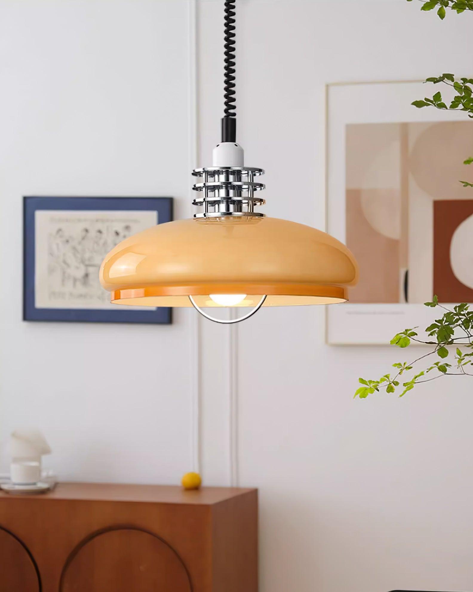 Vistosi Lampe Suspendue Globe en Verre Subtile