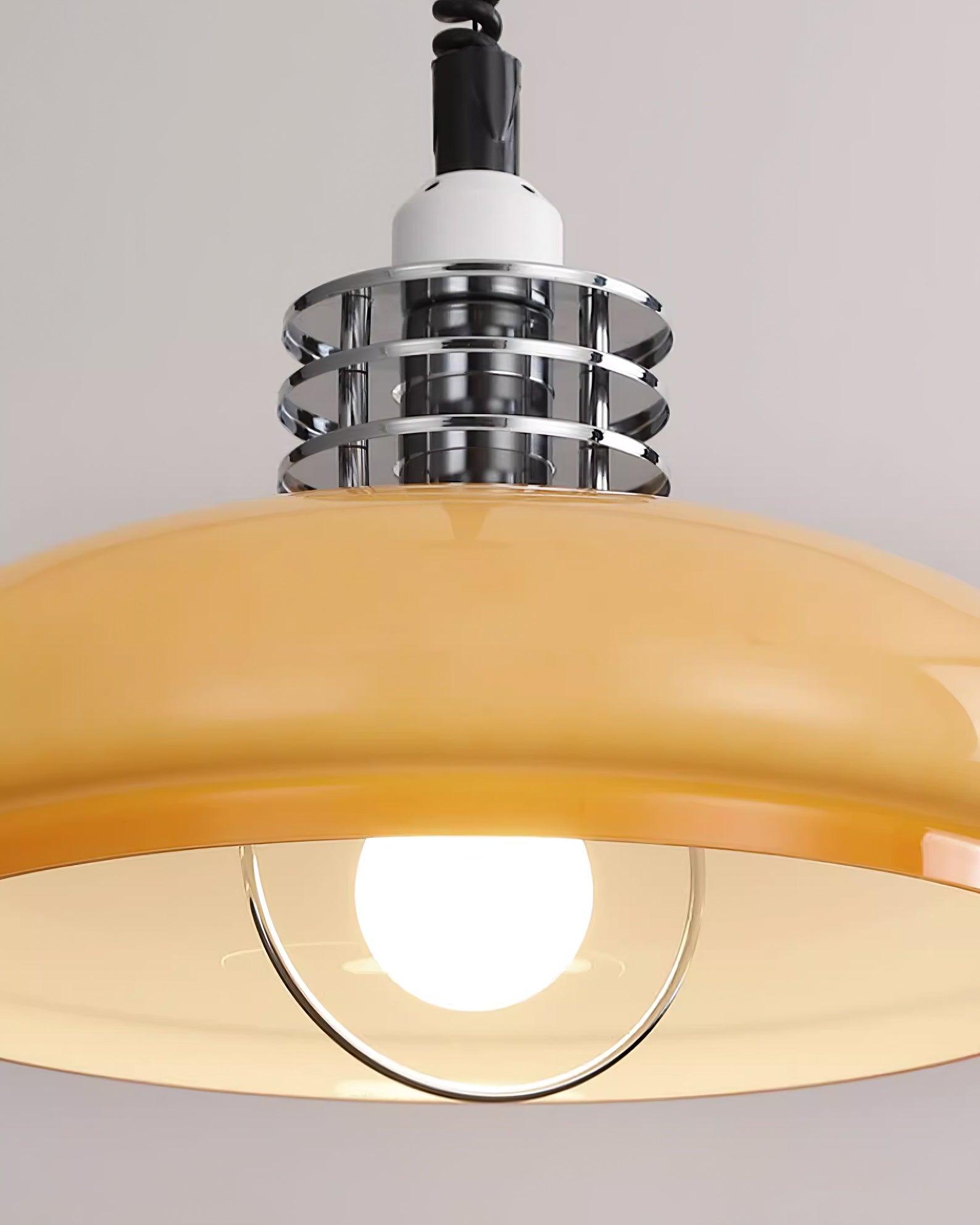 Vistosi Lampe Suspendue Globe en Verre Subtile