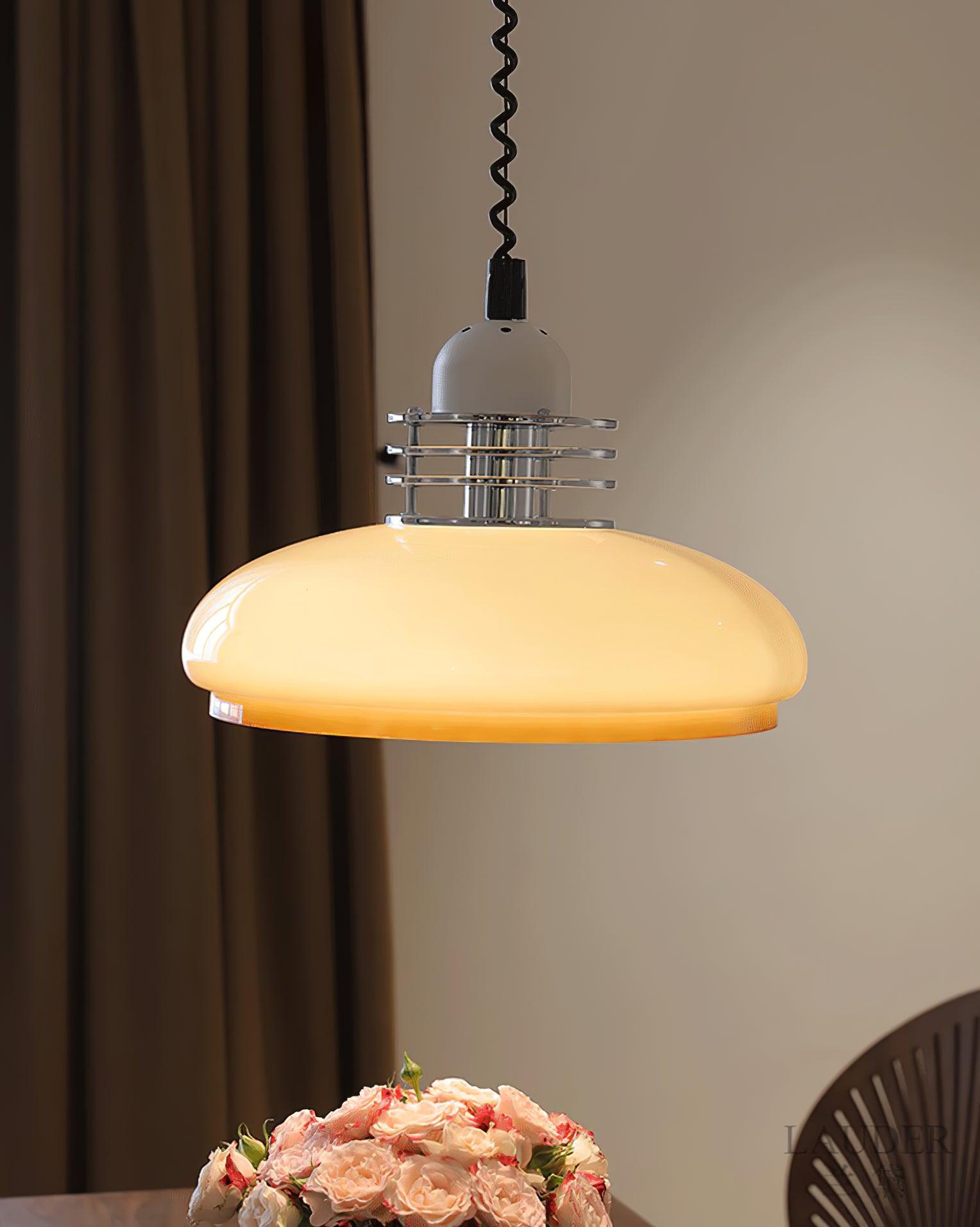 Vistosi Lampe Suspendue Globe en Verre Subtile