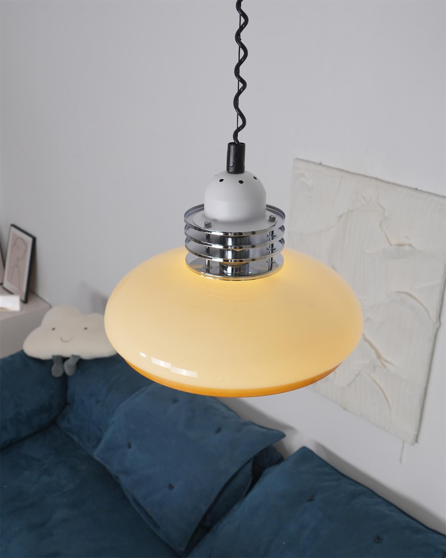 Vistosi Lampe Suspendue Globe en Verre Subtile