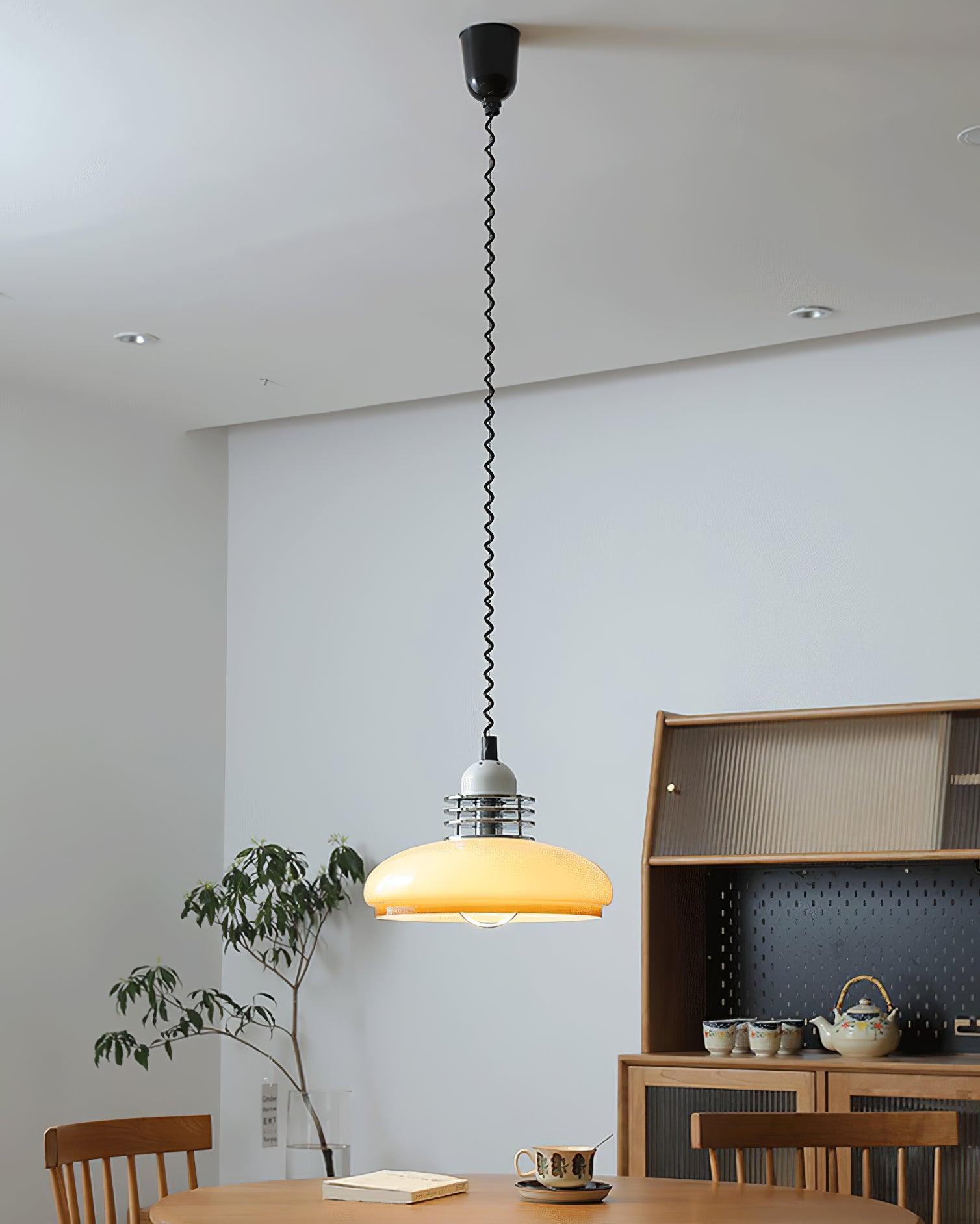 Vistosi Lampe Suspendue Globe en Verre Subtile