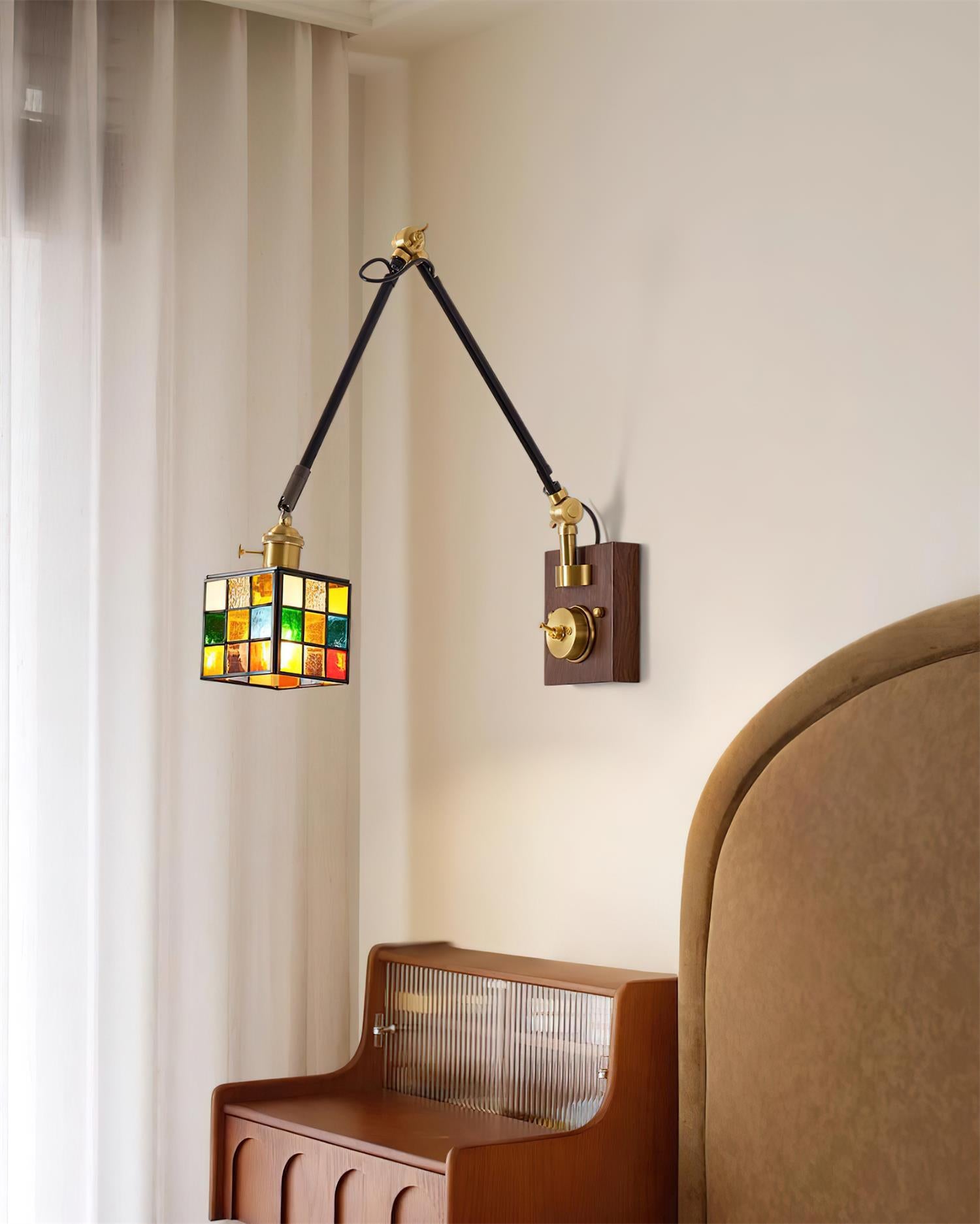 Tiffany Applique Mosaïque Bois