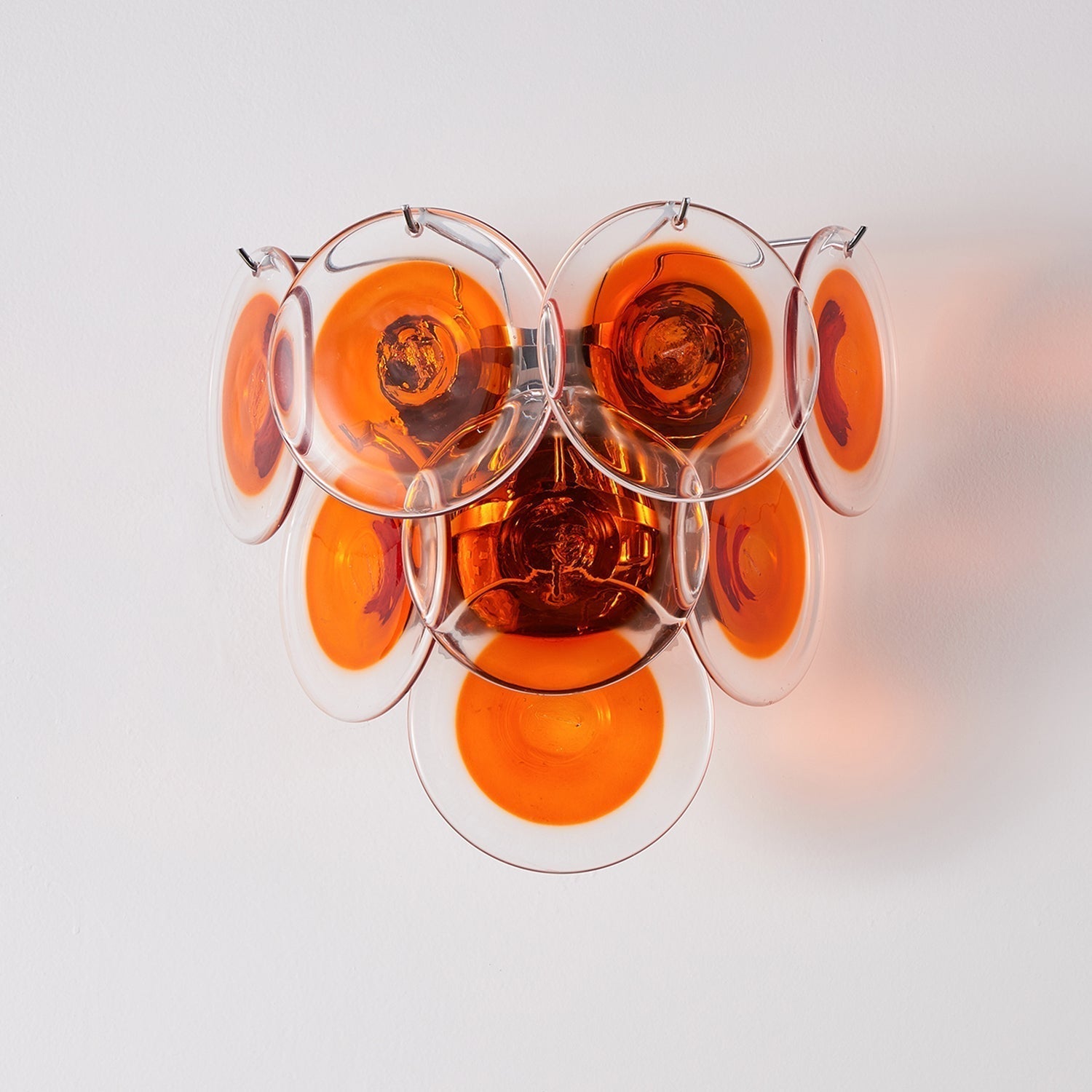 Vivelle Applique Murale Pétale en Verre Éthéré