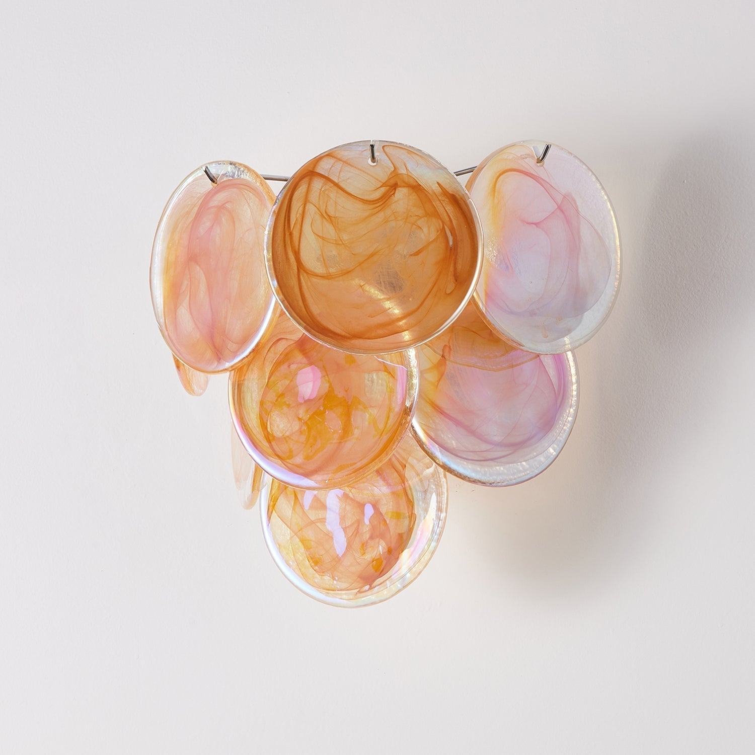 Vivelle Applique Murale Pétale en Verre Éthéré