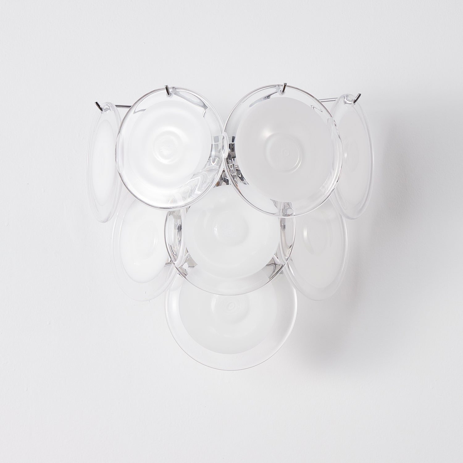 Vivelle Applique Murale Pétale en Verre Éthéré
