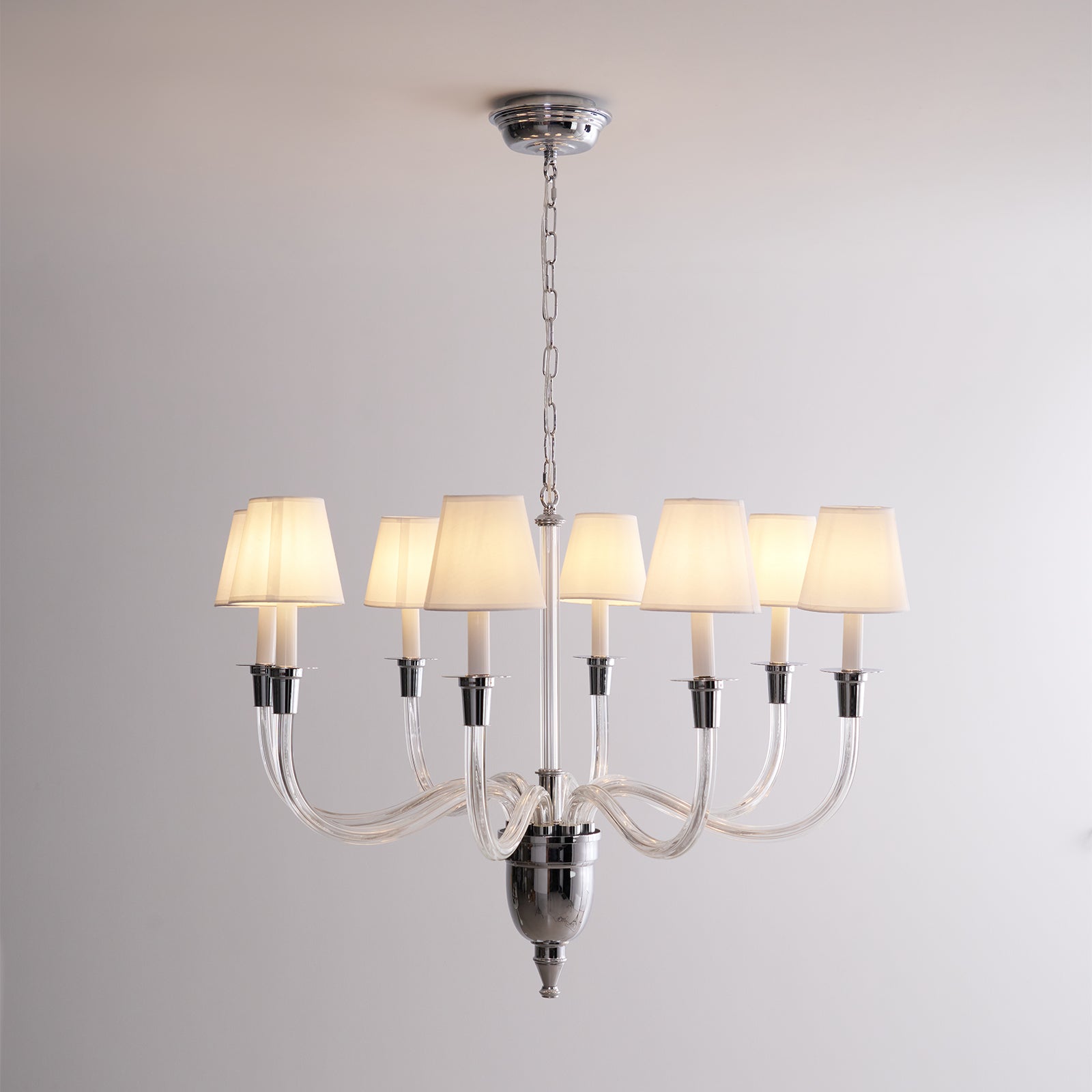Syvinor Lustre Postmoderne Luxe Cristal Tissu