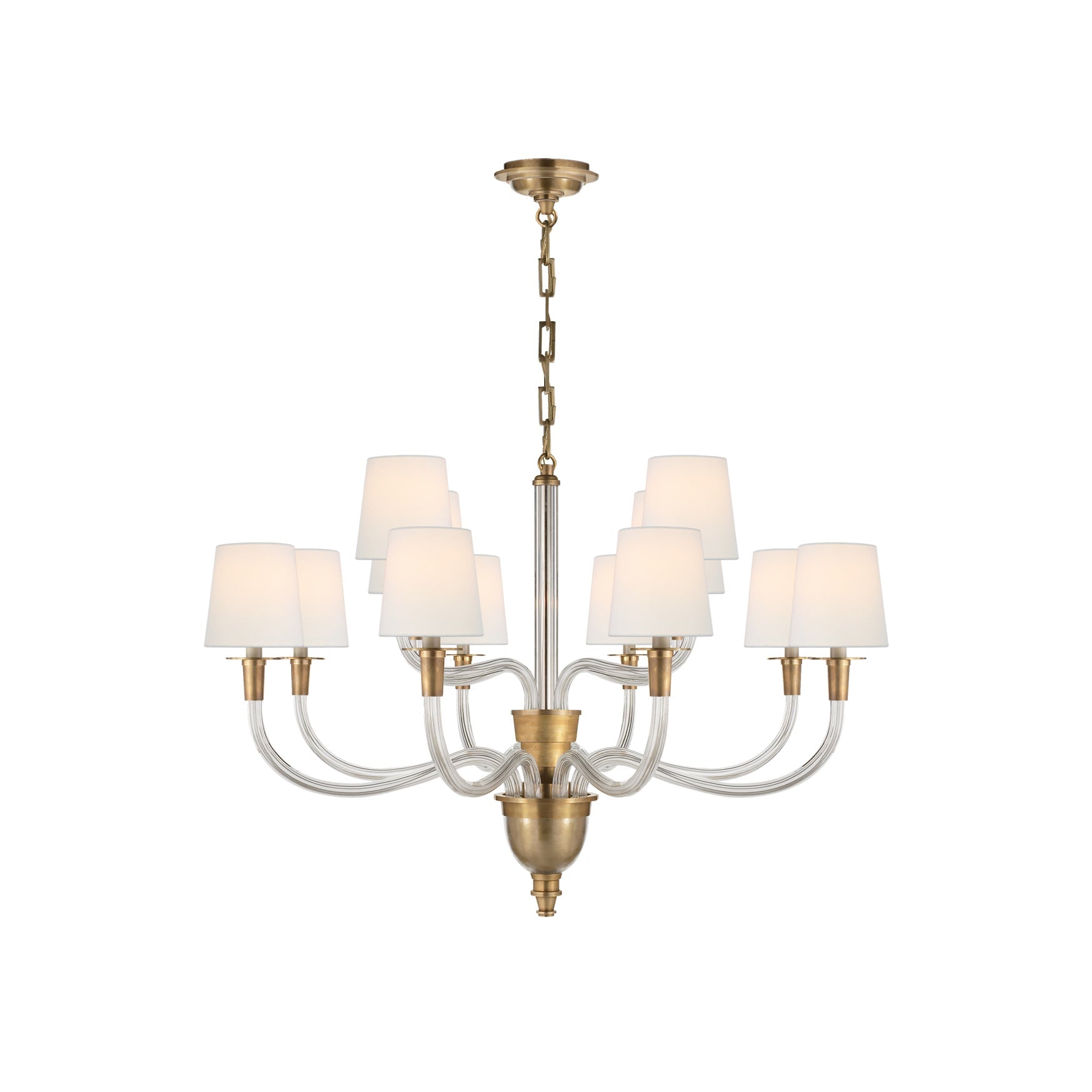 Syvinor Lustre Postmoderne Luxe Cristal Tissu