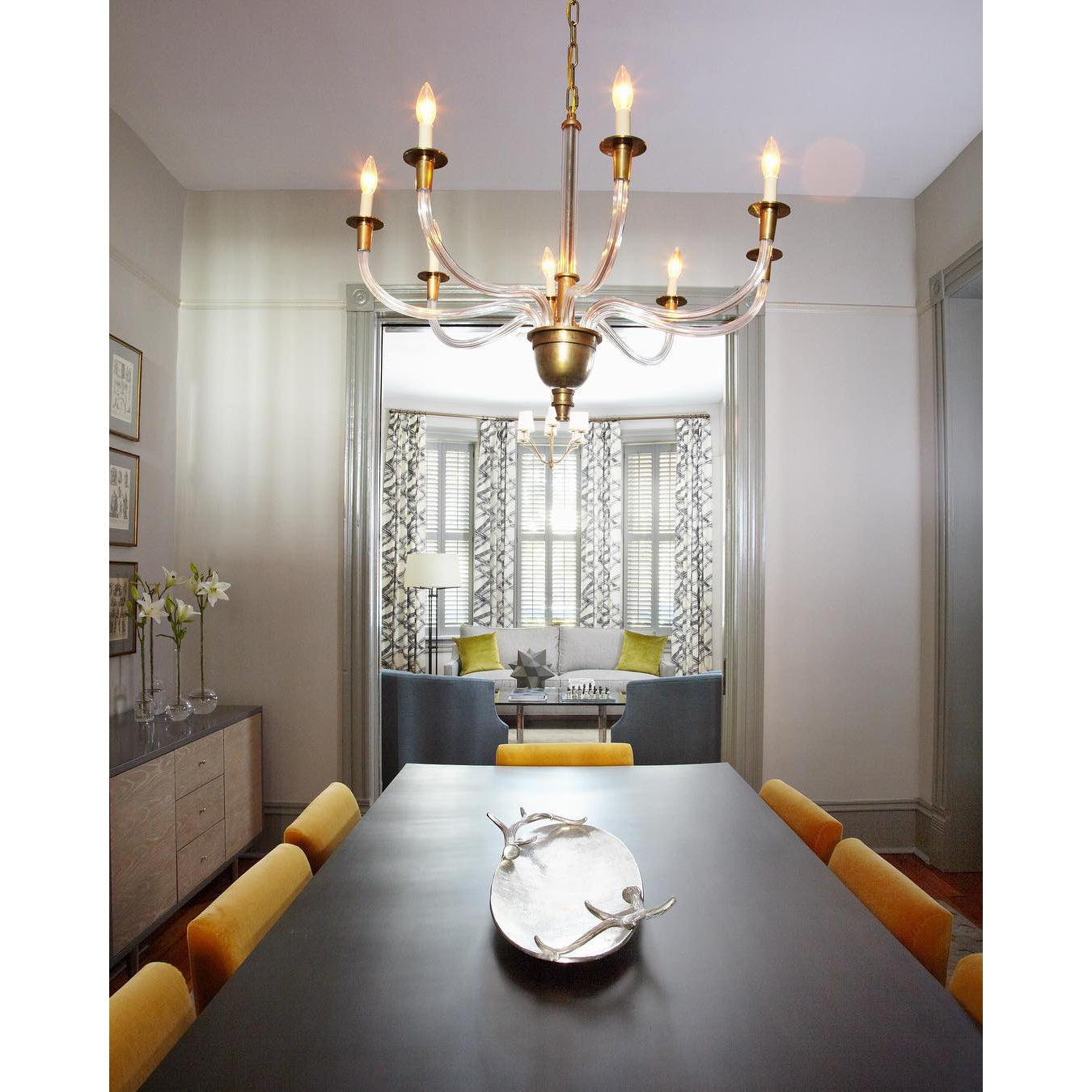 Syvinor Lustre Postmoderne Luxe Cristal Tissu