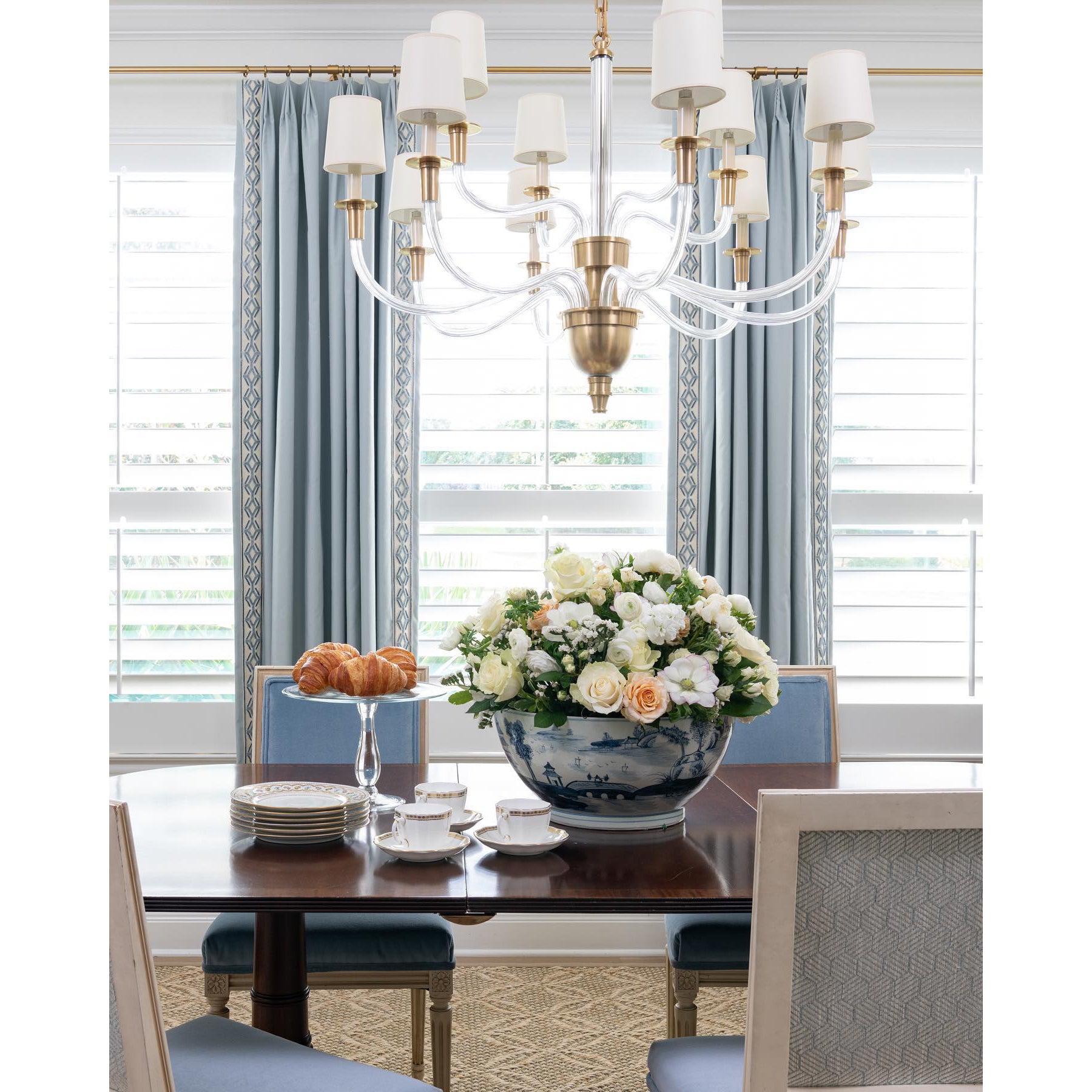 Syvinor Lustre Postmoderne Luxe Cristal Tissu