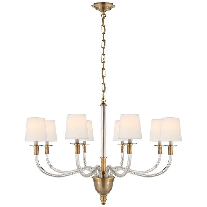 Syvinor Lustre Postmoderne Luxe Cristal Tissu