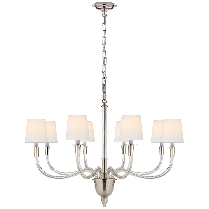 Syvinor Lustre Postmoderne Luxe Cristal Tissu