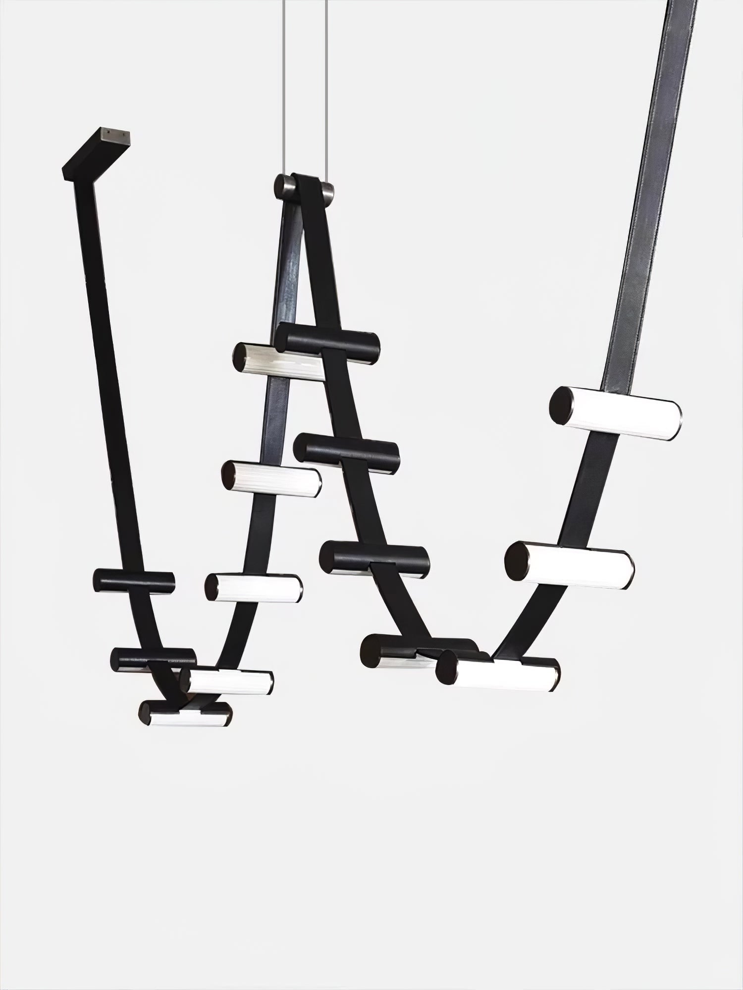Flexura Suspension Métal Moderne Sur Rail