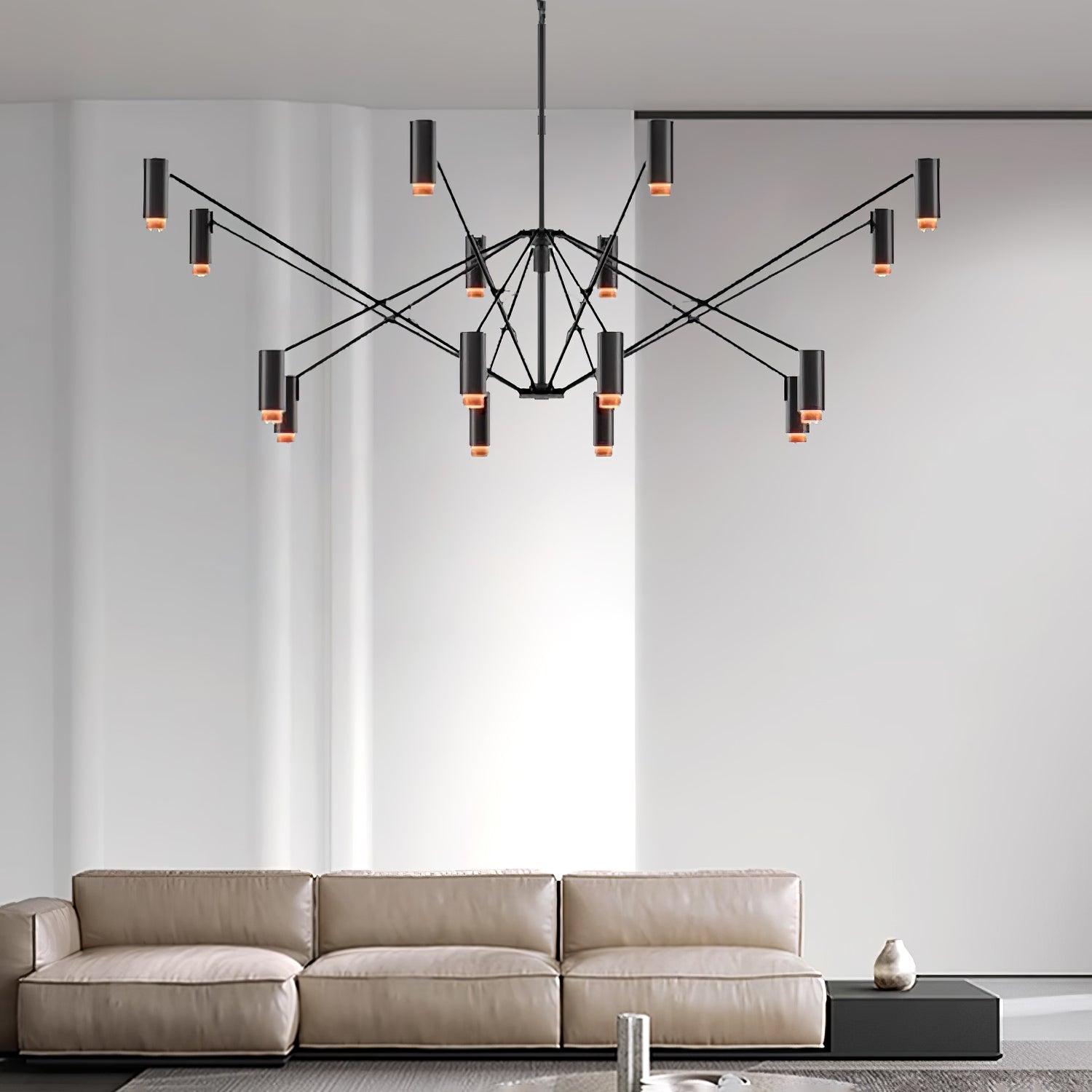 Anoriel Vintage Industriel Suspension Lumière