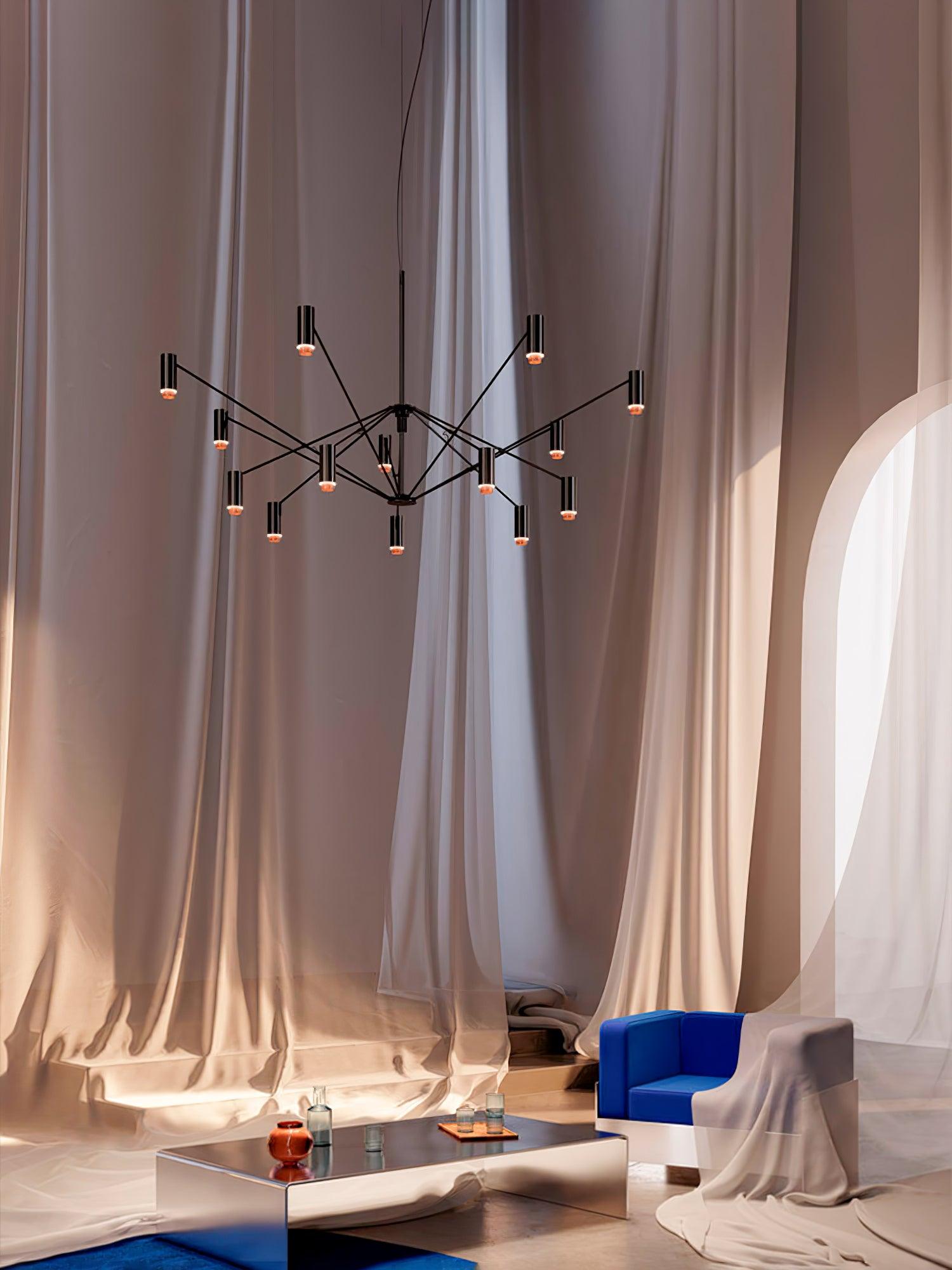 Anoriel Vintage Industriel Suspension Lumière
