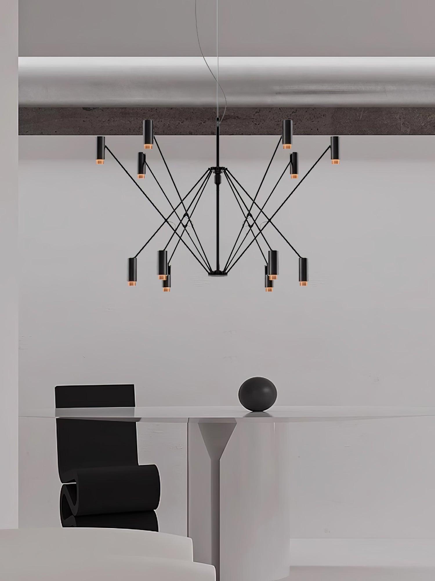 Anoriel Vintage Industriel Suspension Lumière