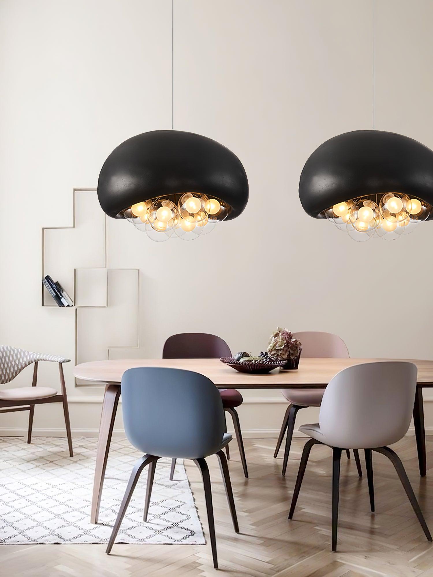 Khmara Bola Lampe Suspendue Bulle Organique