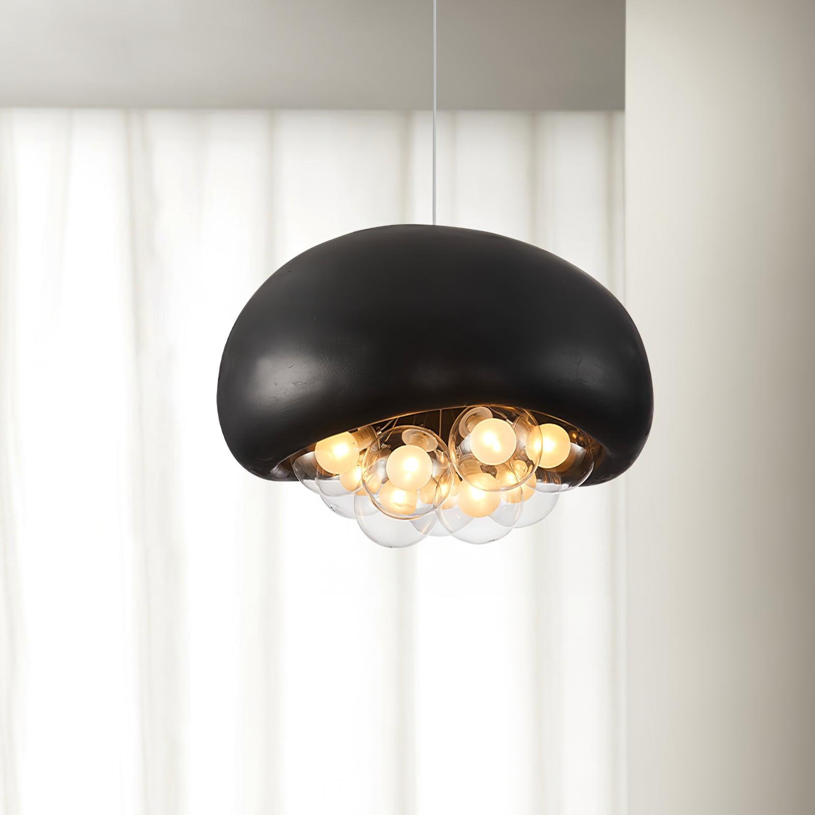 Khmara Bola Lampe Suspendue Bulle Organique