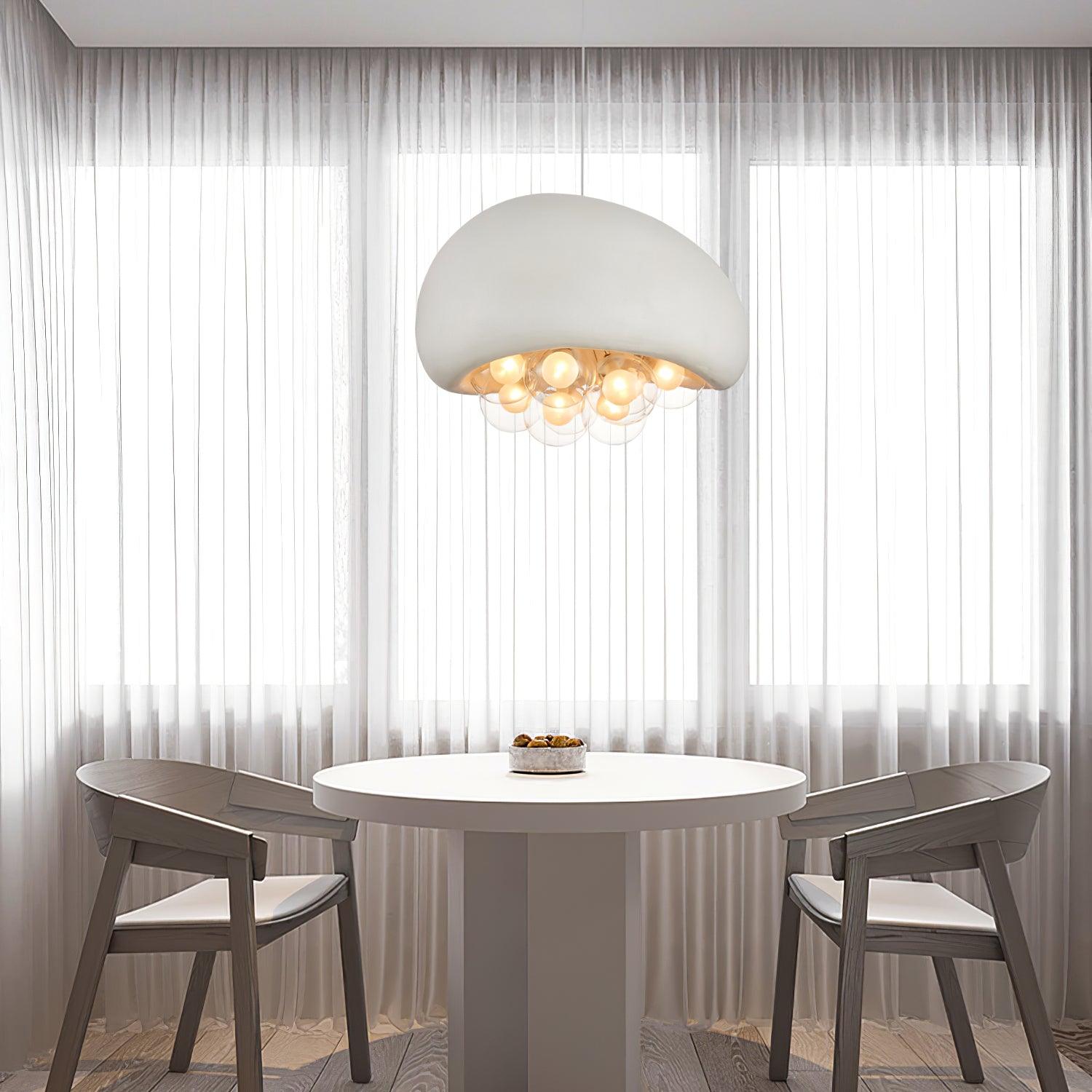 Khmara Bola Lampe Suspendue Bulle Organique